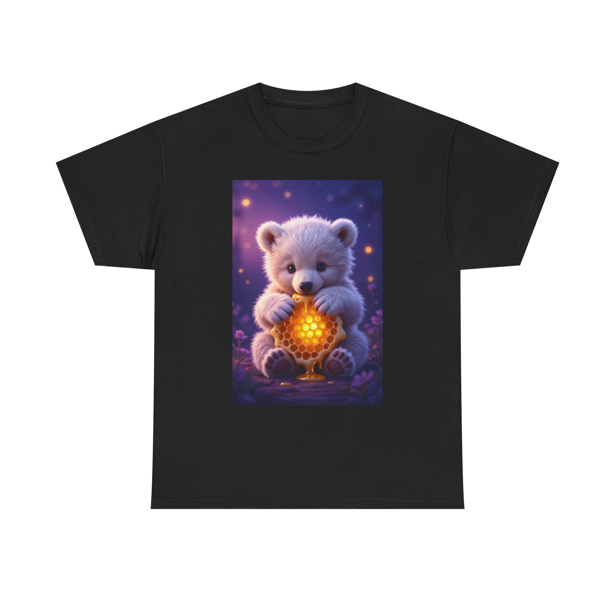 Honey Bear, Unisex Cotton Shirt