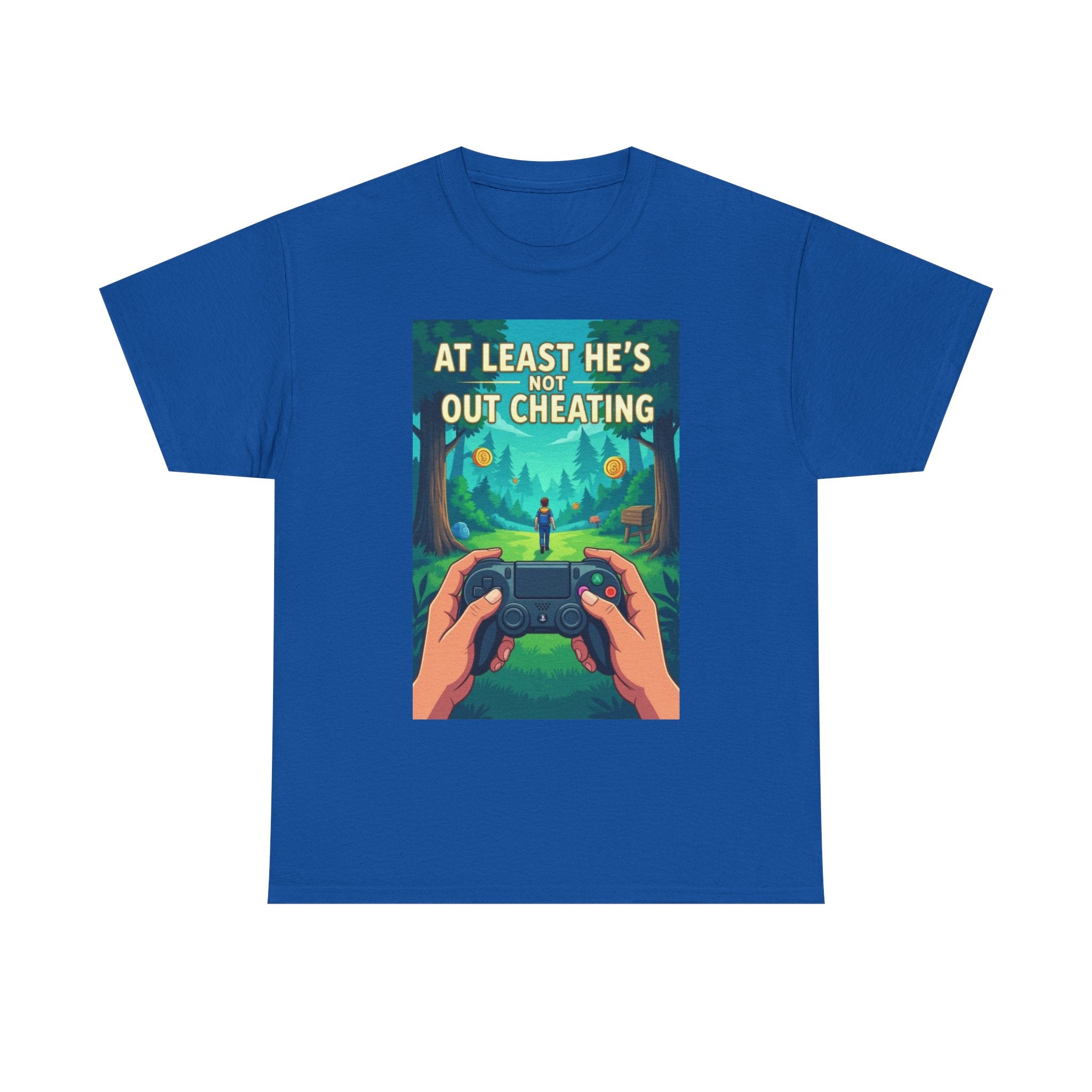 Not Out Cheating, Unisex Cotton Tee