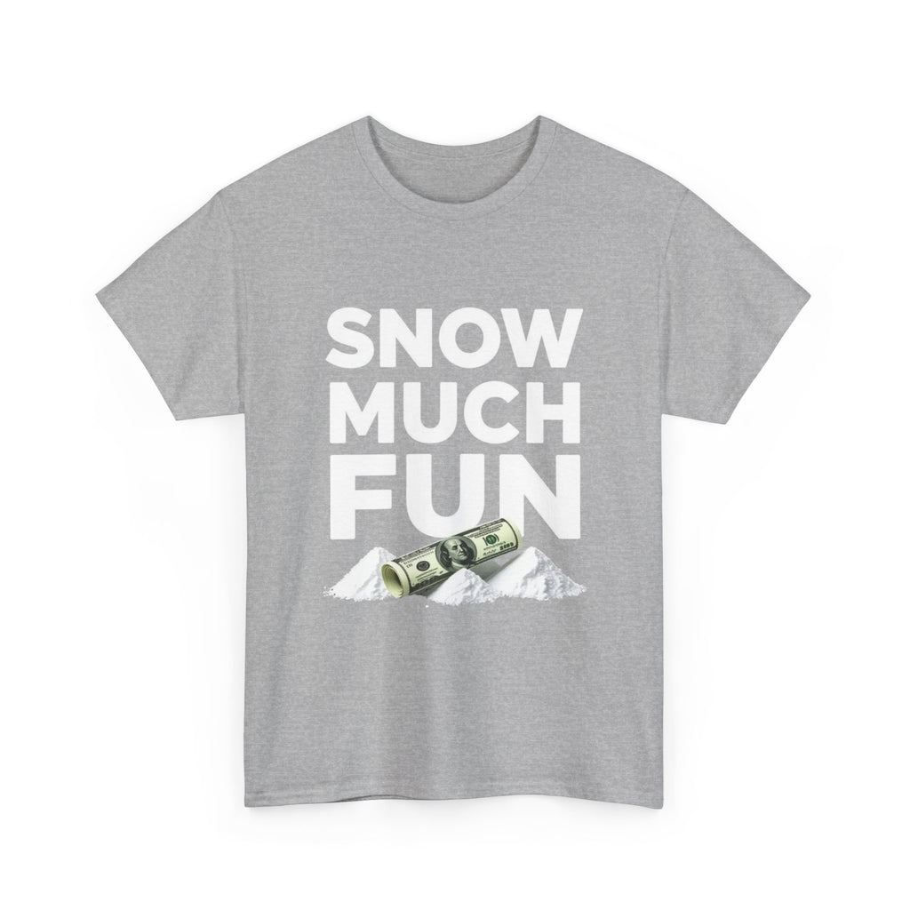 Snow Much Fun, Unisex Cotton Tee
