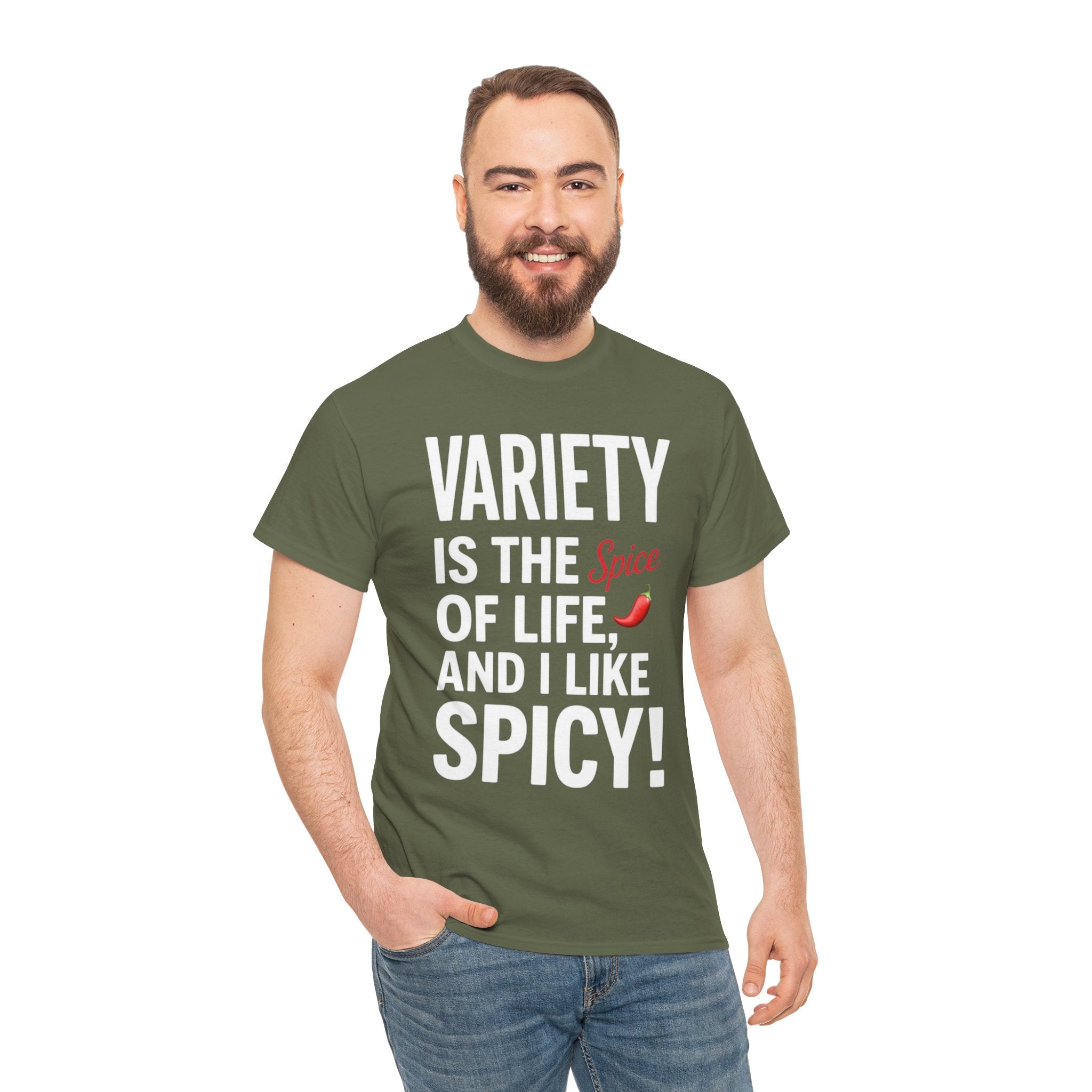 Spicy Variety, Unisex Cotton Tee