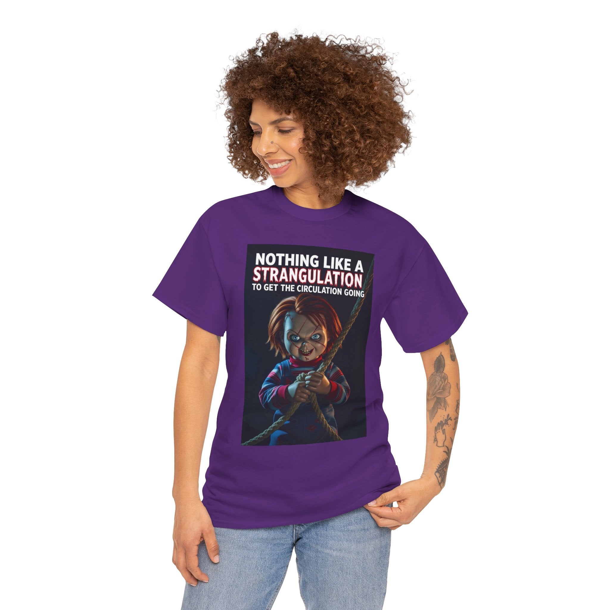 Chucky Strangulation Cotton Tee