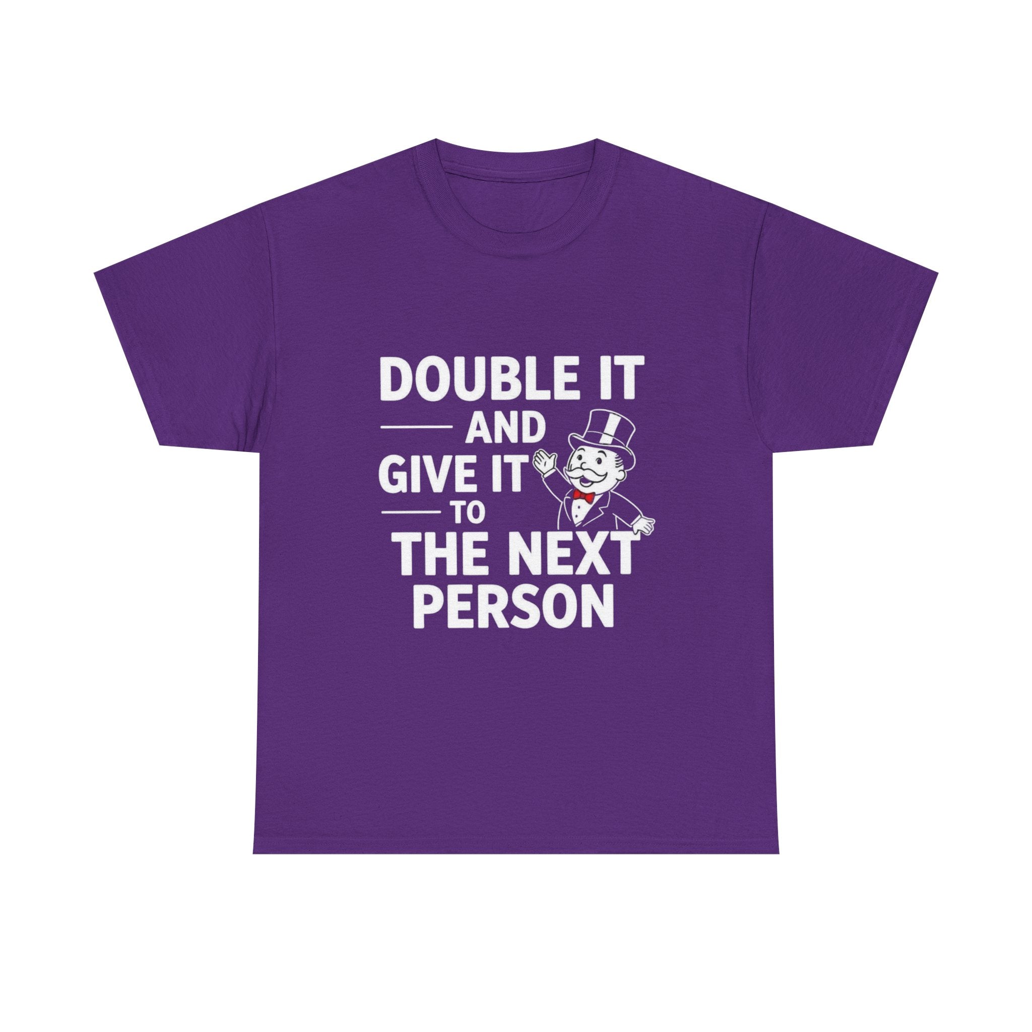 Double It, Unisex Cotton Tee