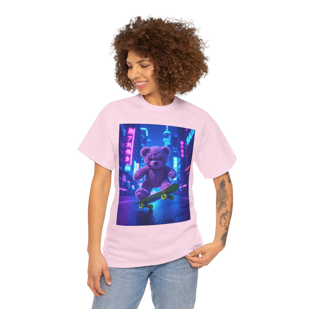 Mischievous Bear, Unisex Cotton Tee