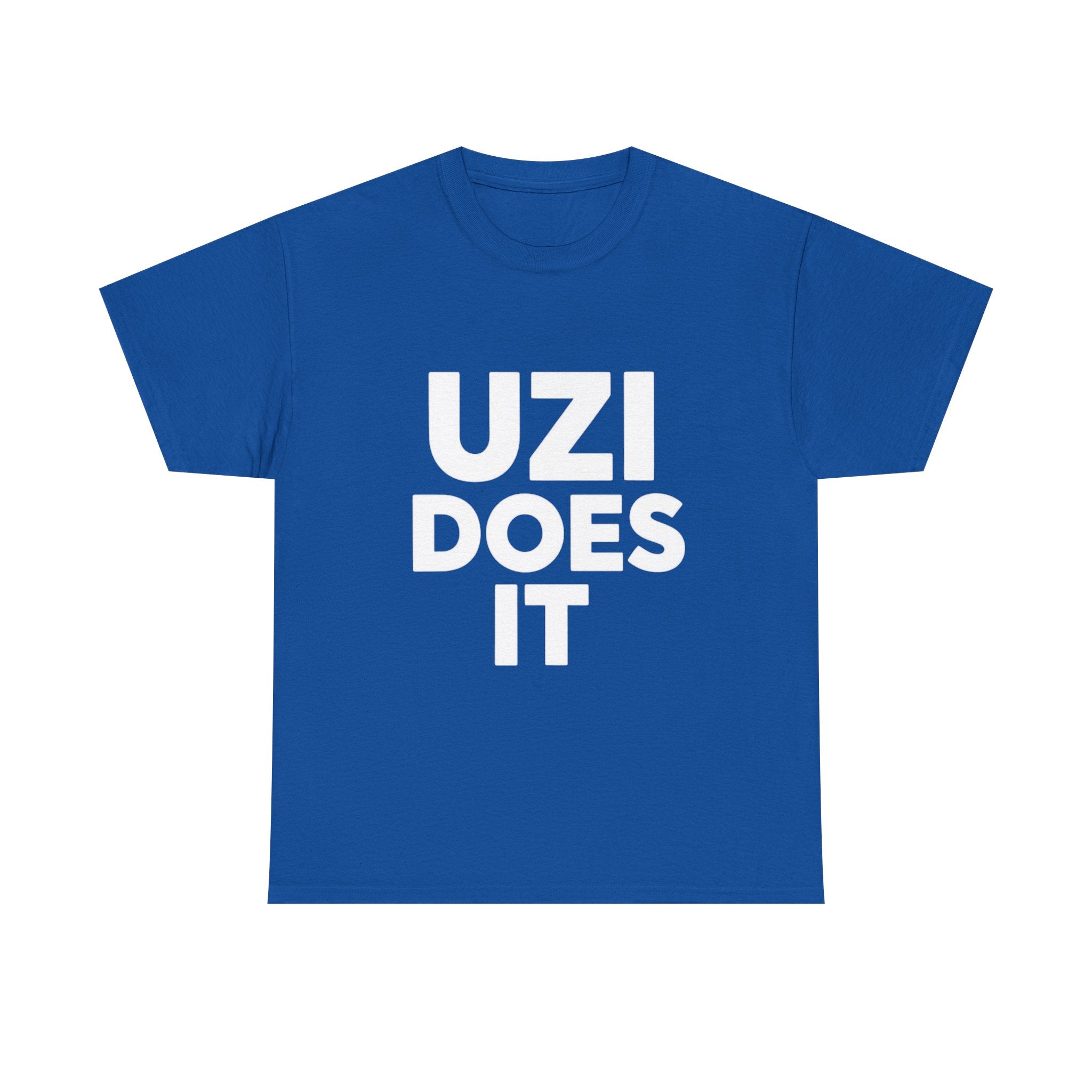 Uzi Does It, Cotton Tee