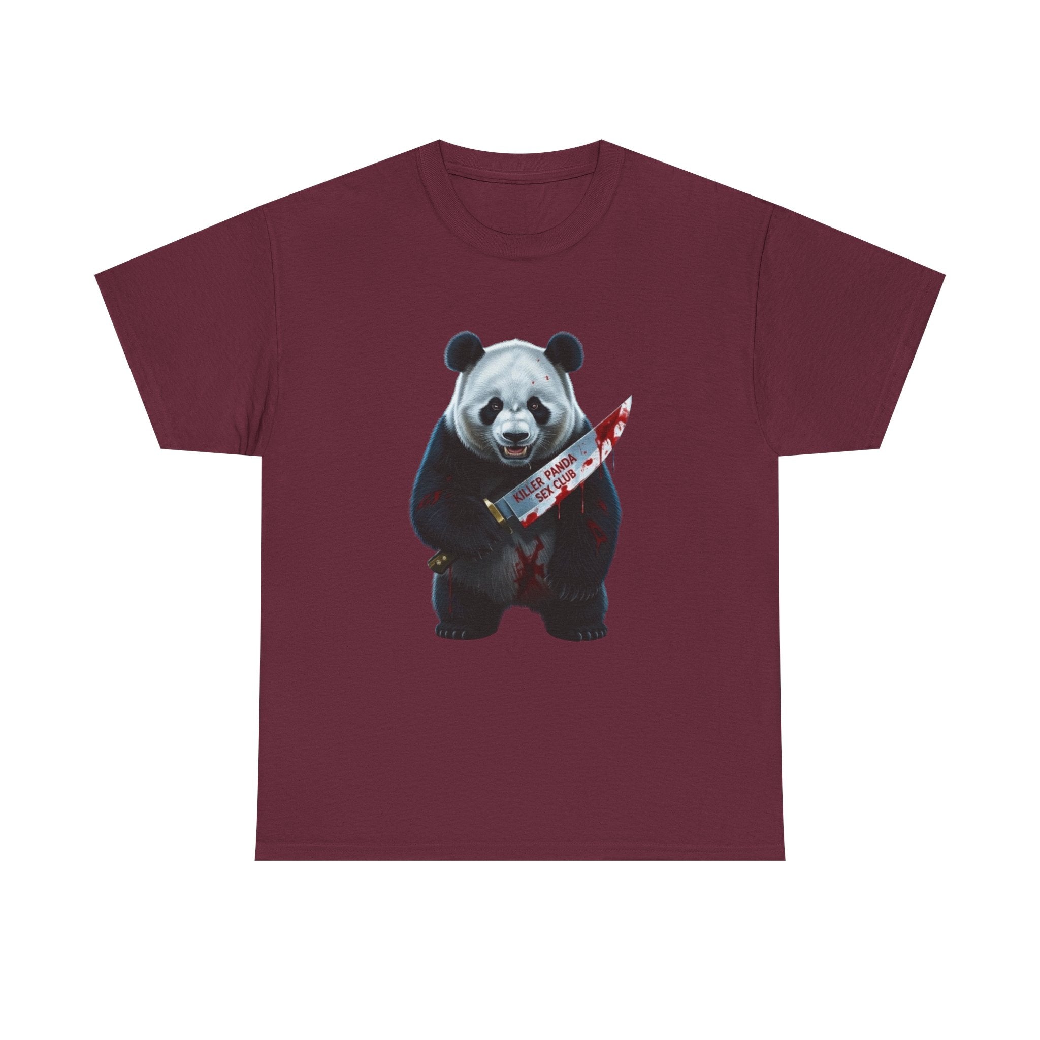 Killer Panda, Unisex Cotton Tee