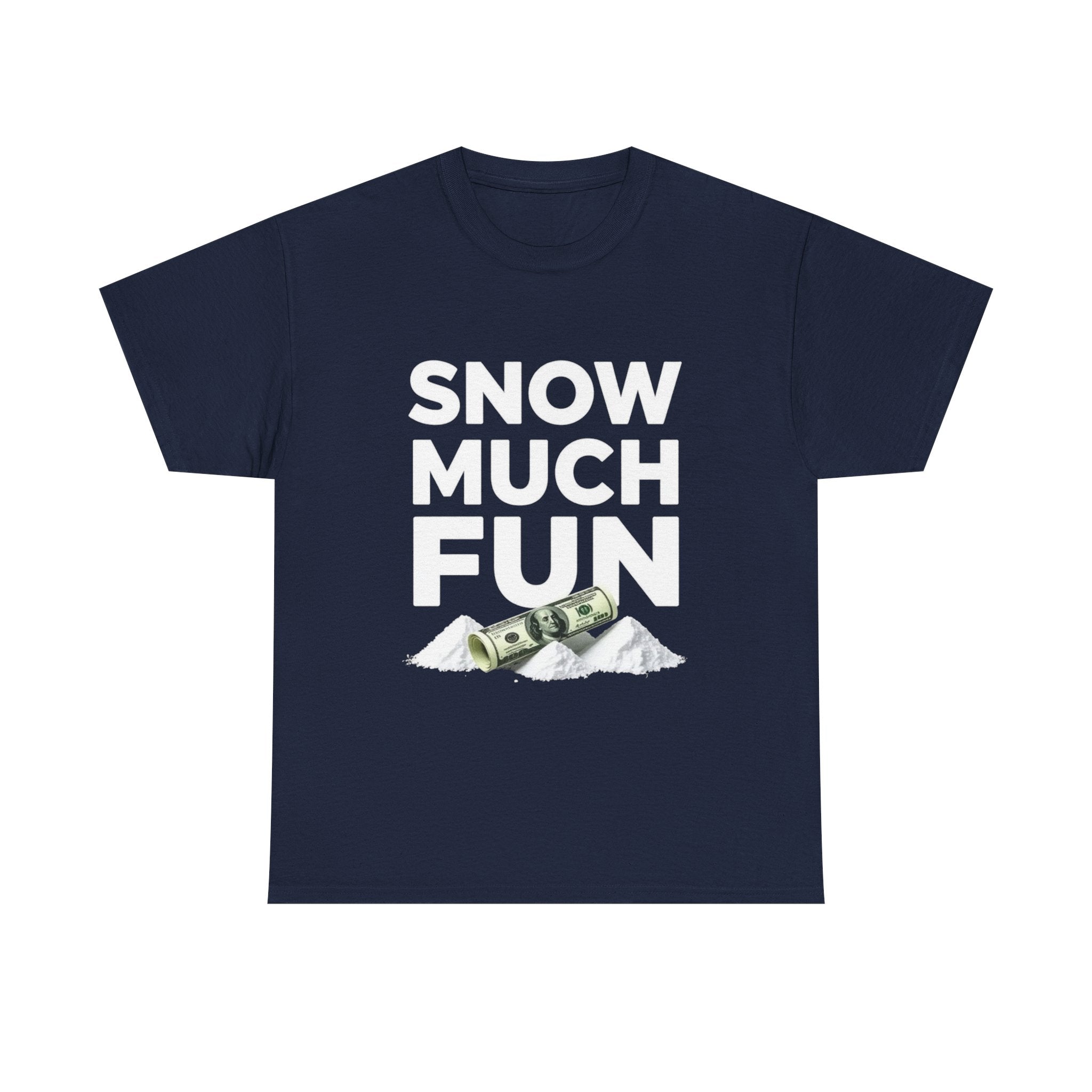 Snow Much Fun, Unisex Cotton Tee