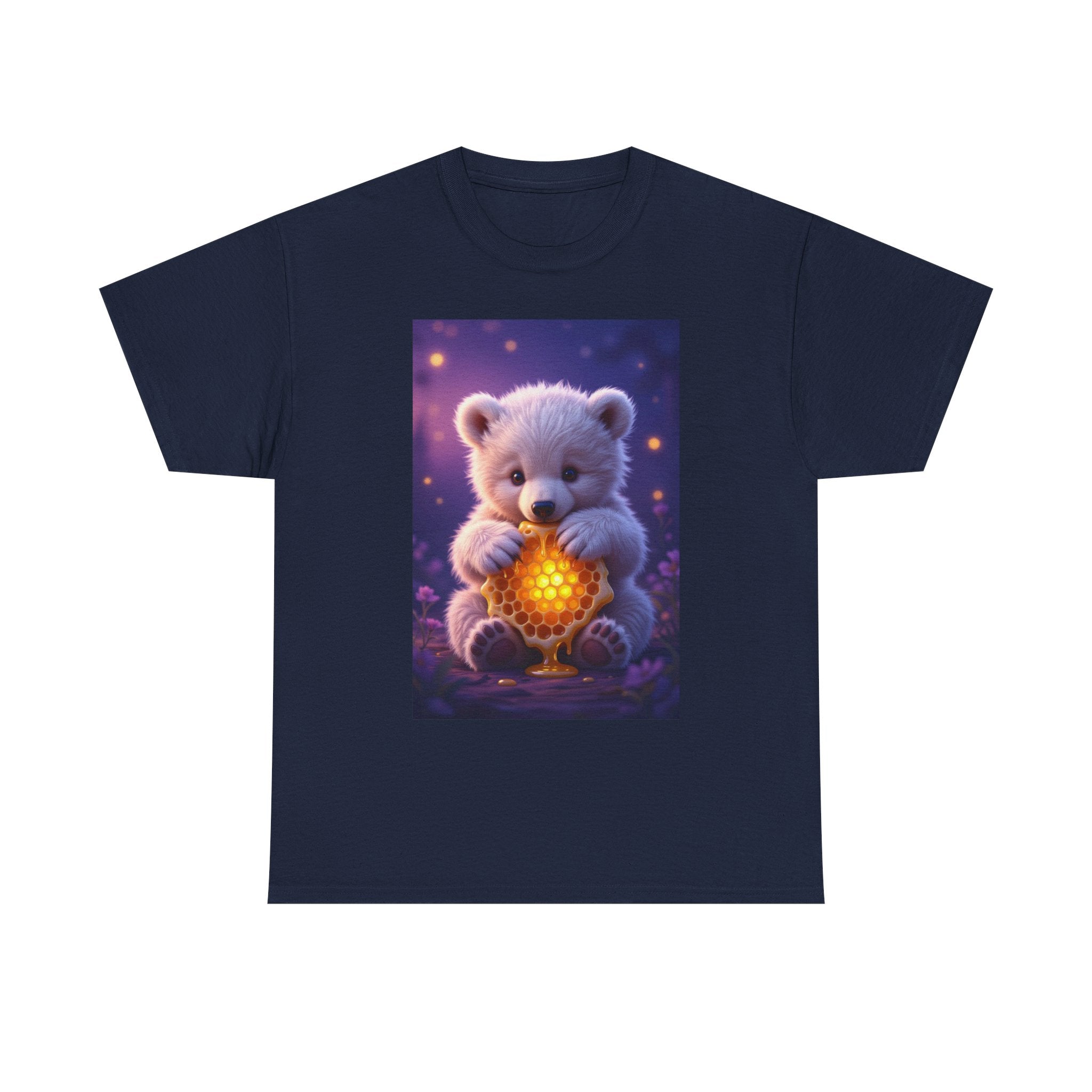 Honey Bear, Unisex Cotton Shirt