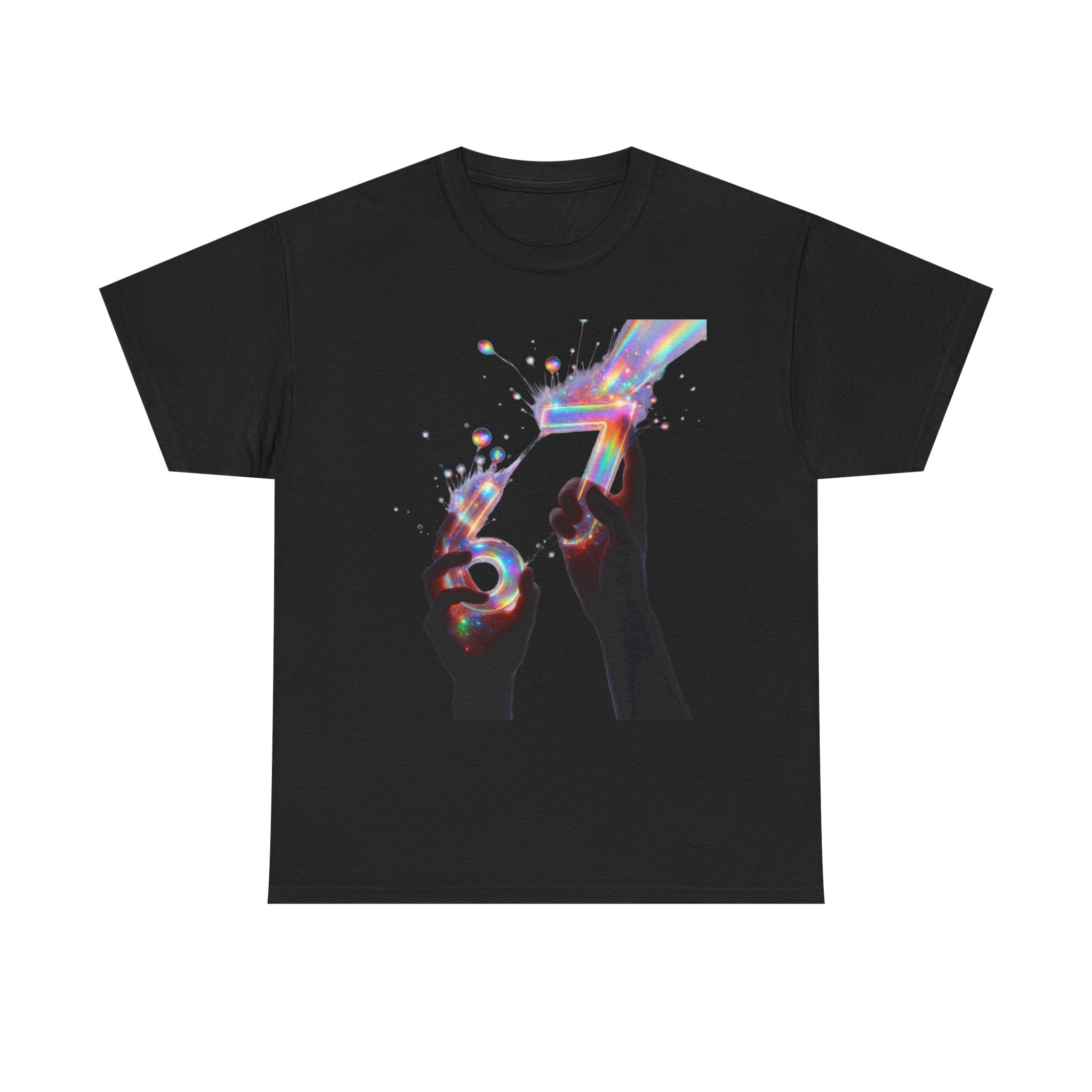 6 7 Cosmic Hands, Unisex Cotton Tee
