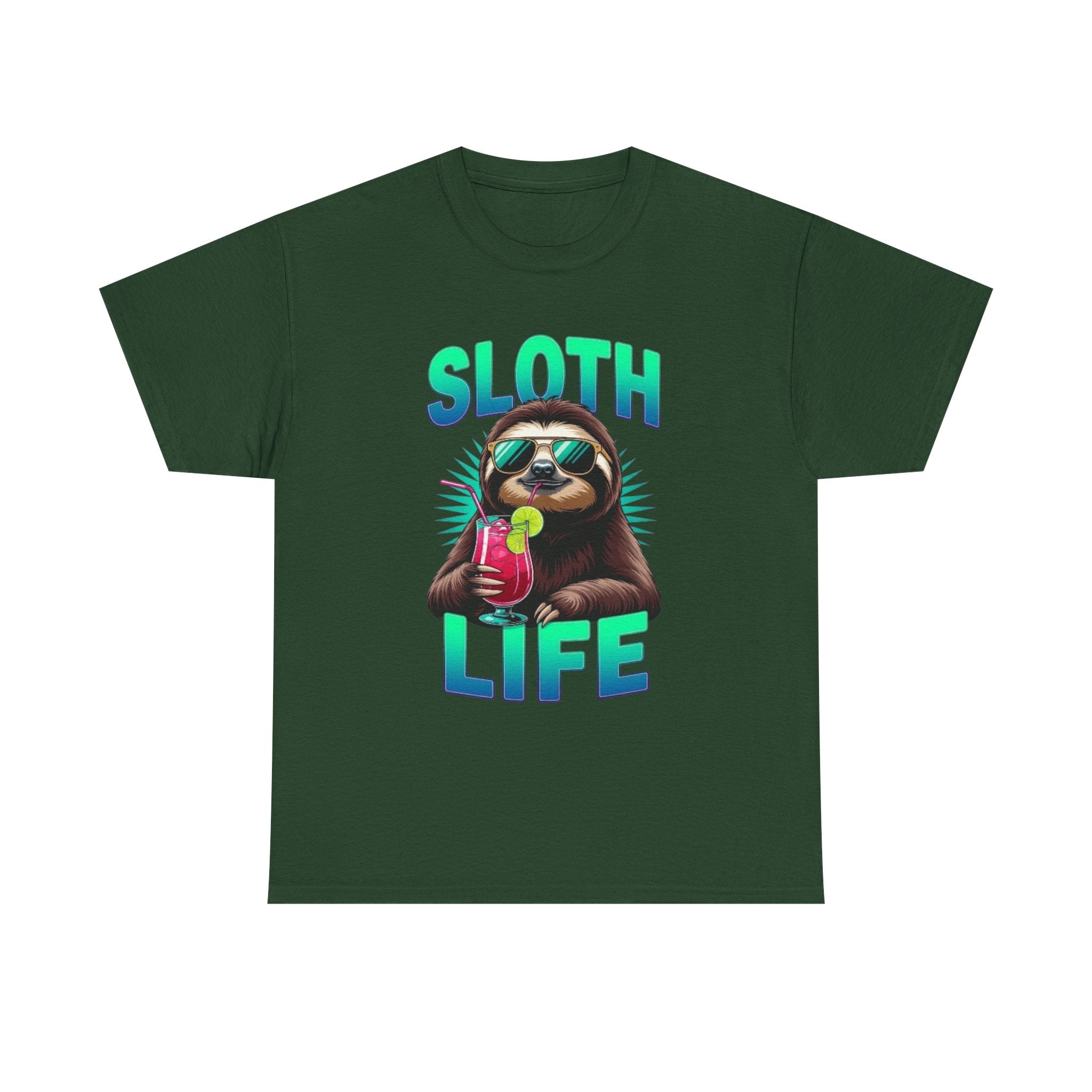 Sloth Life, Unisex  Cotton Tee