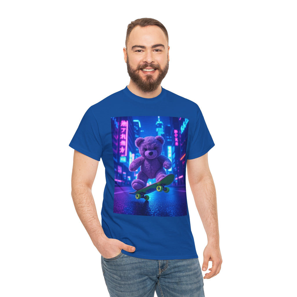 Mischievous Bear, Unisex Cotton Tee