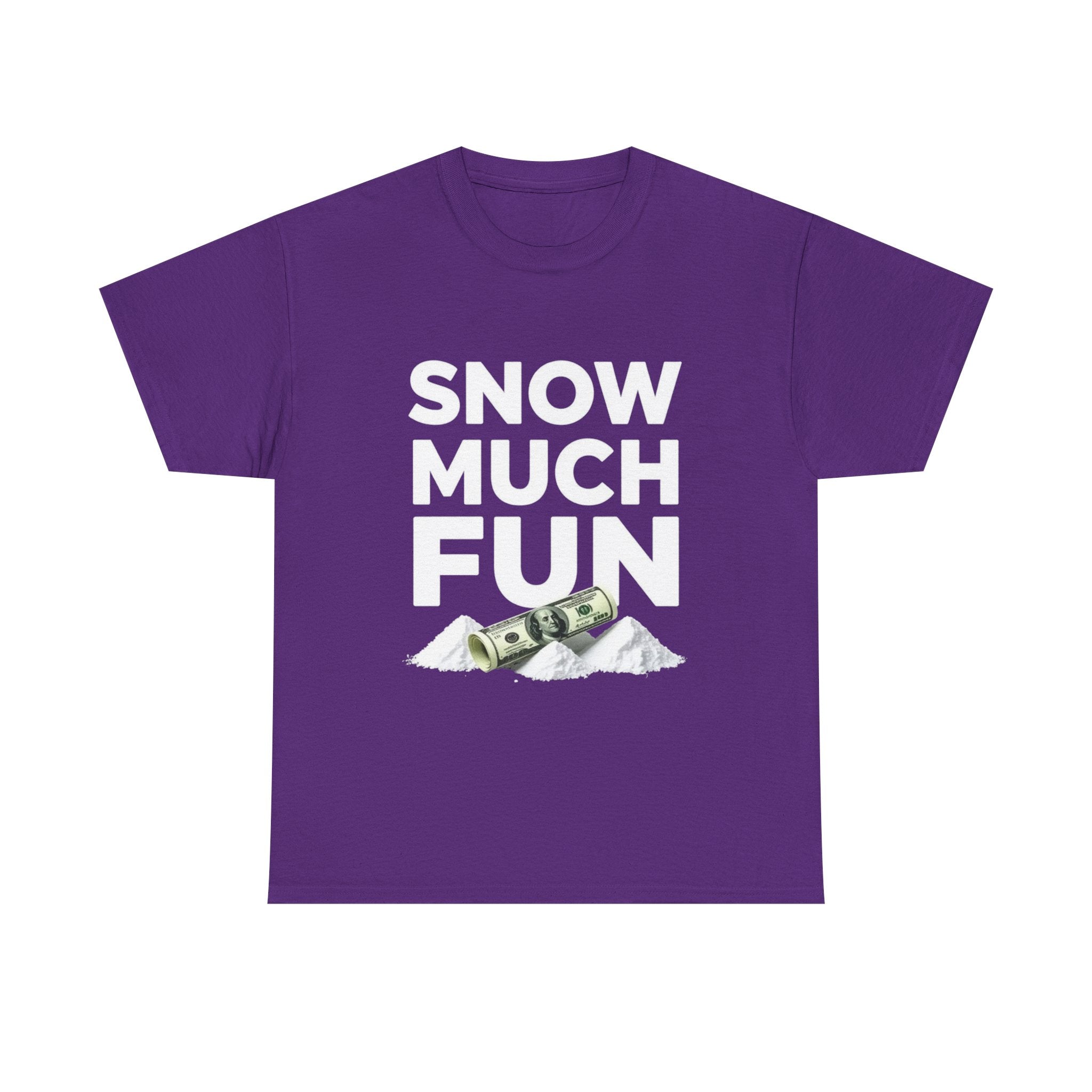 Snow Much Fun, Unisex Cotton Tee