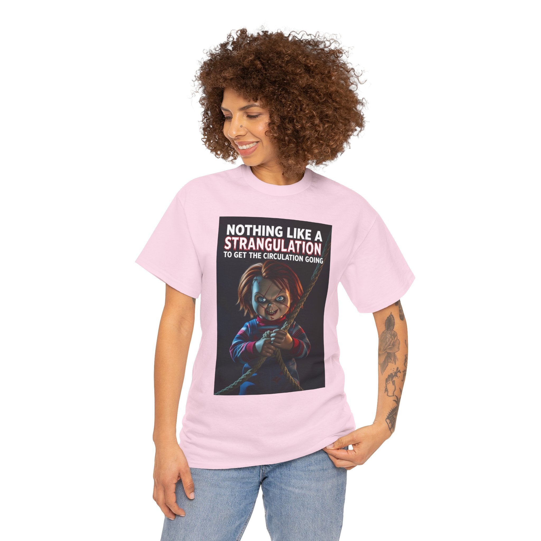 Chucky Strangulation Cotton Tee