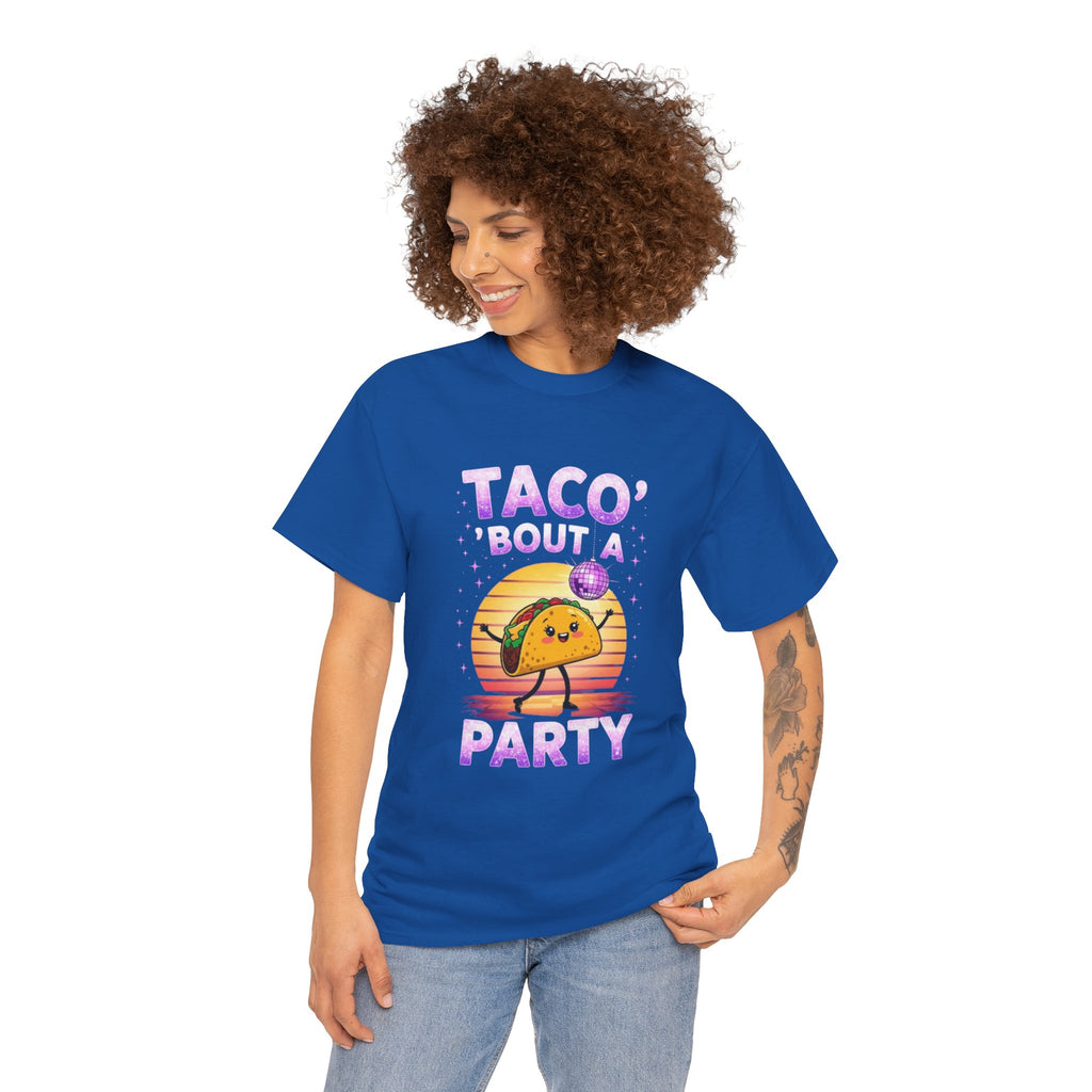Taco Party, Unisex Cotton Tee