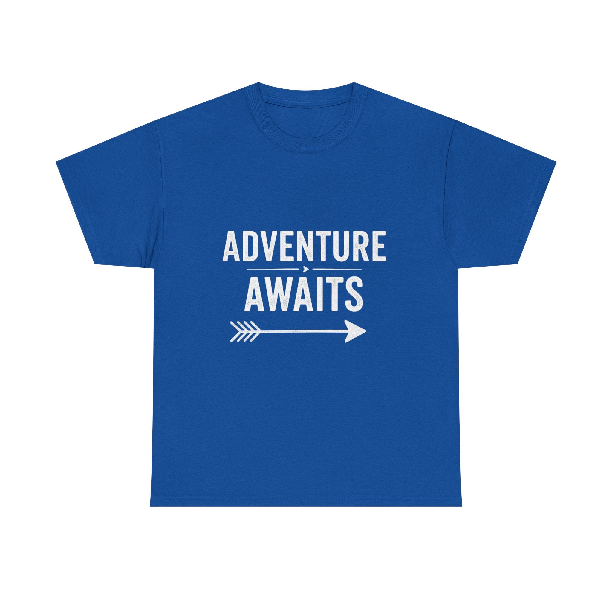 Adventure Awaits, Unisex Cotton Tee