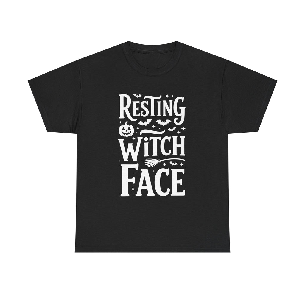 Resting Witch Face, Unisex Cotton Tee