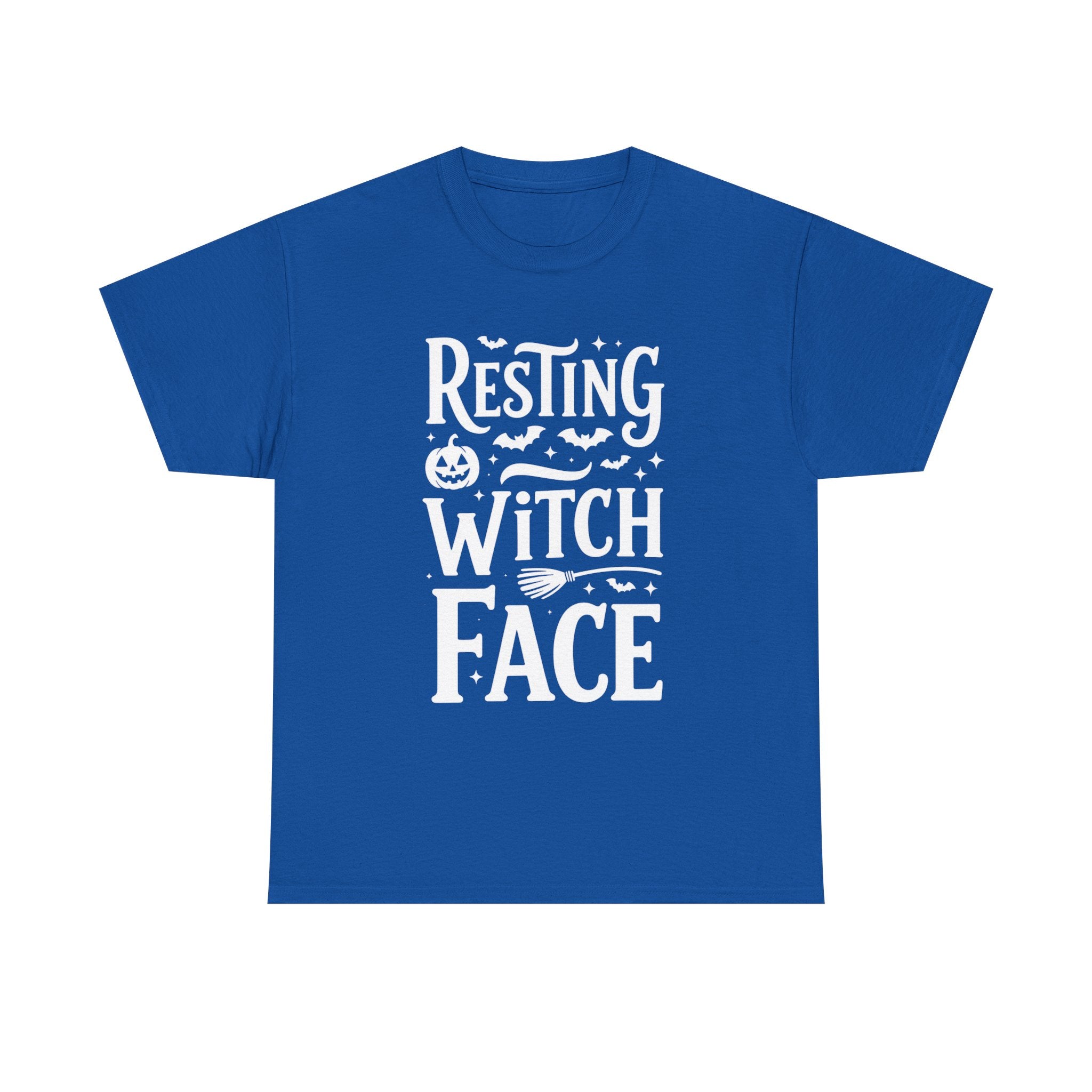 Resting Witch Face, Unisex Cotton Tee