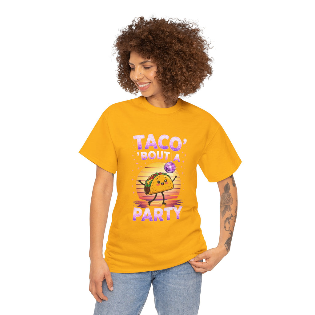 Taco Party, Unisex Cotton Tee