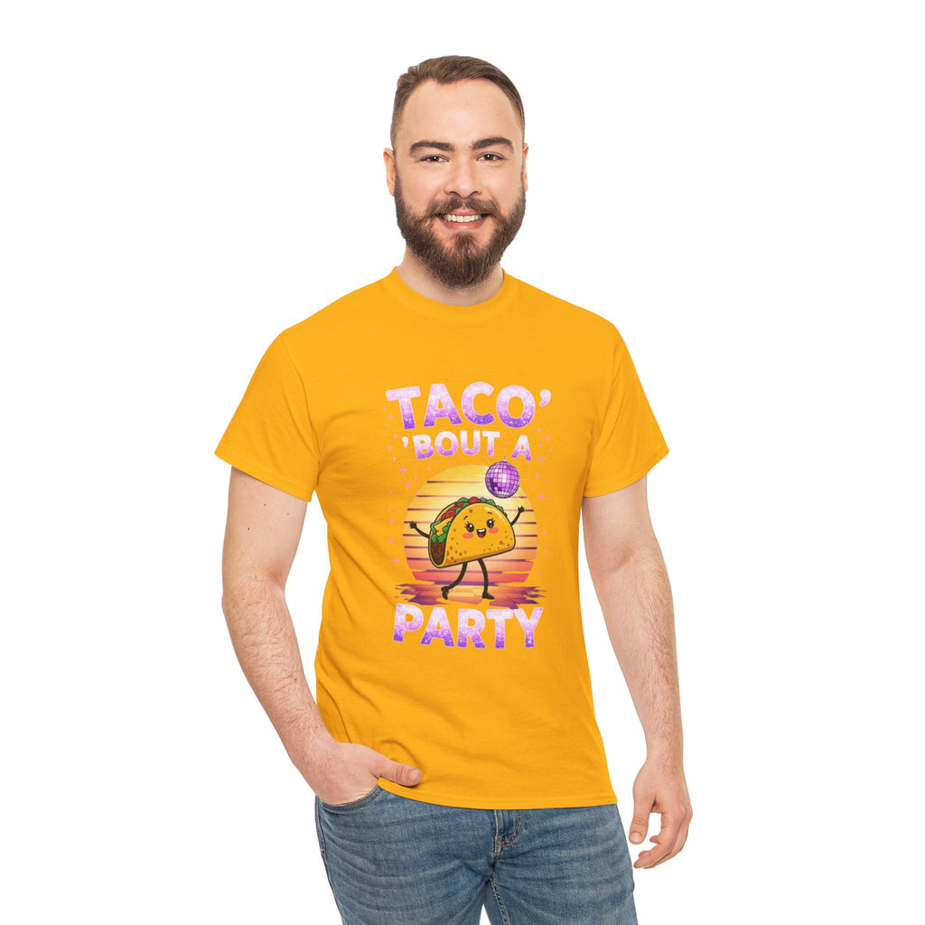 Taco Party, Unisex Cotton Tee
