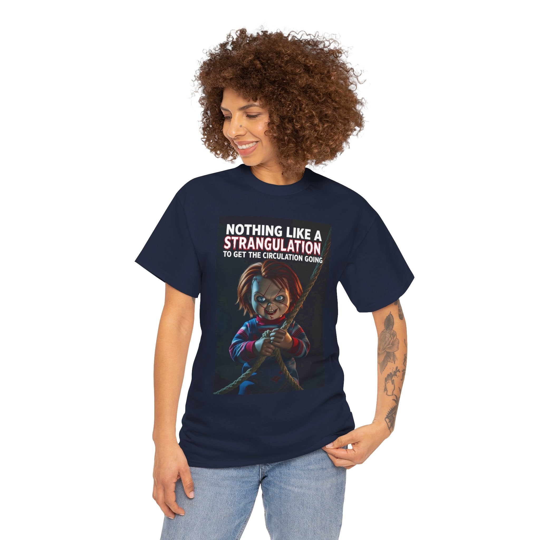 Chucky Strangulation Cotton Tee