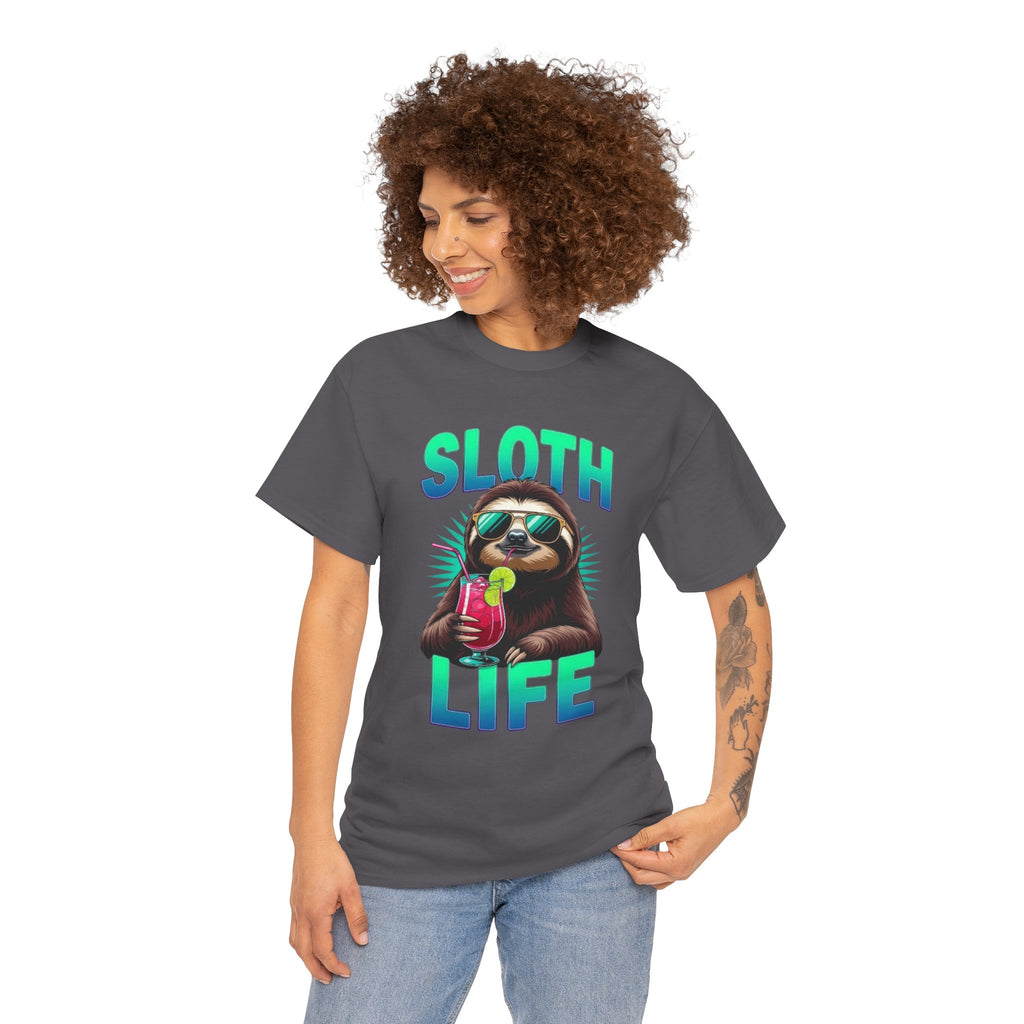 Sloth Life, Unisex  Cotton Tee