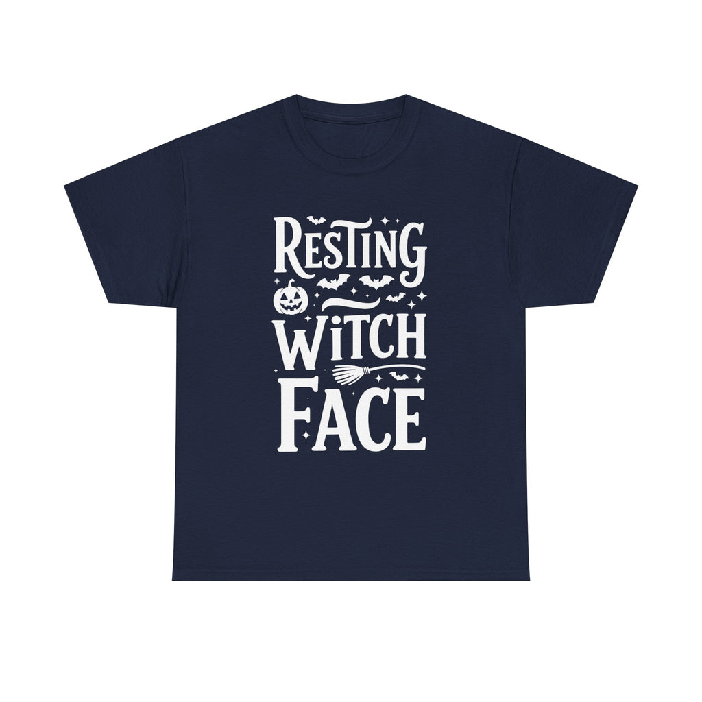 Resting Witch Face, Unisex Cotton Tee