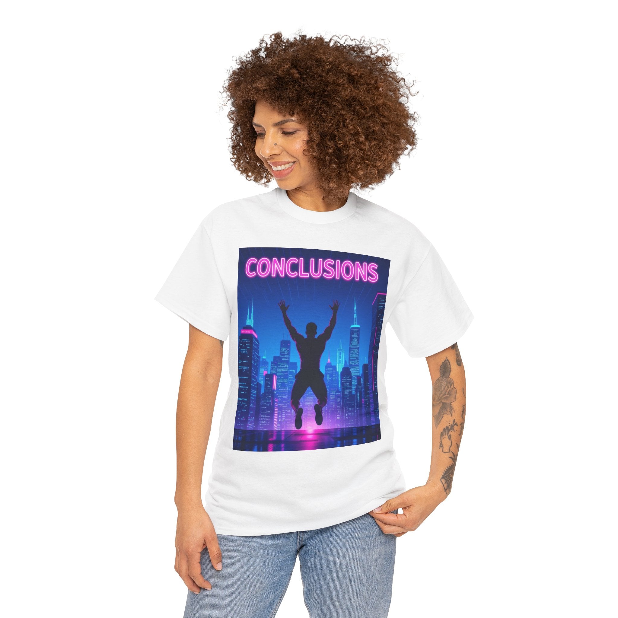 Jump to Conclusions, Unisex Cotton Tee