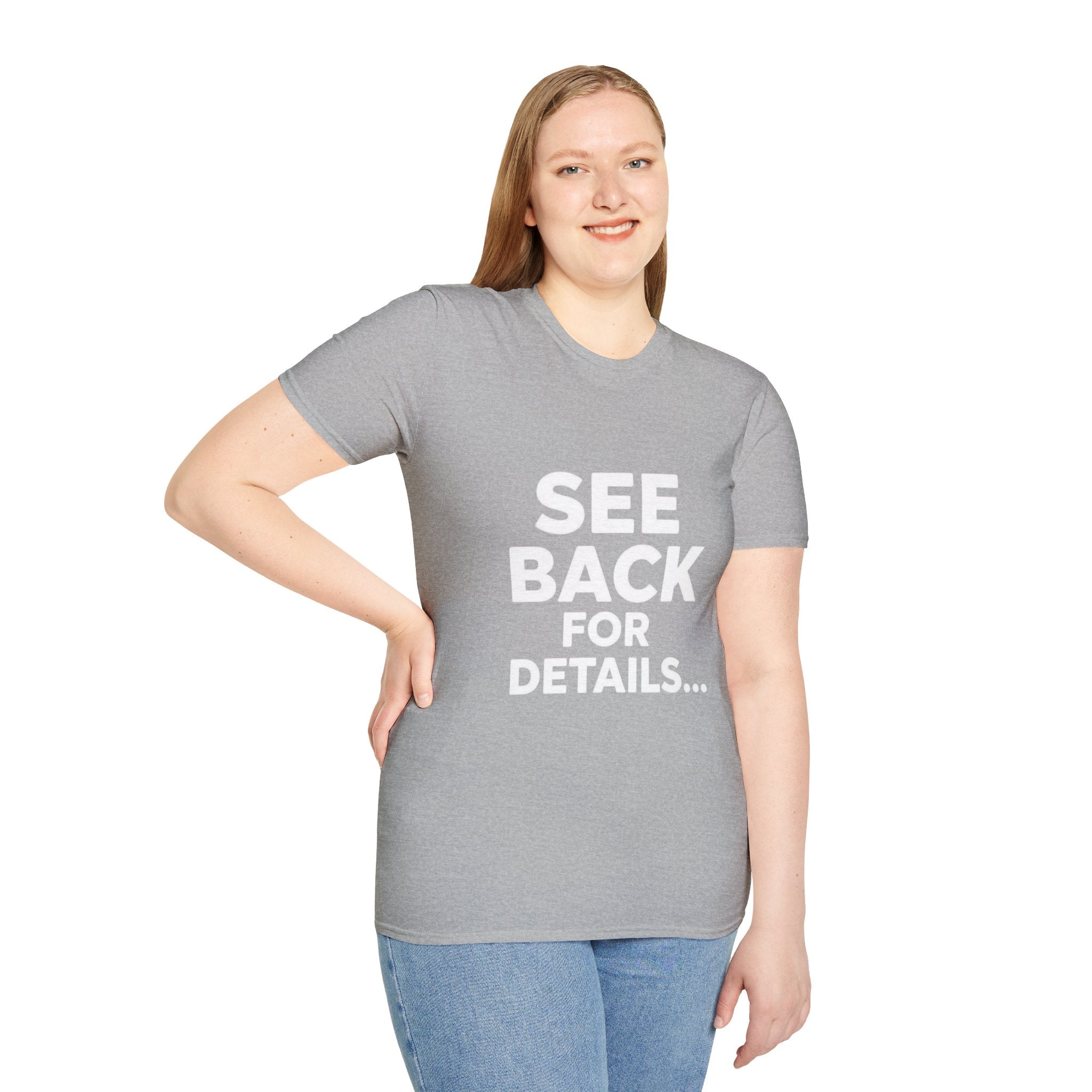 Fu*k Off - Front and Back Printed, Cotton Tee (Soft style)