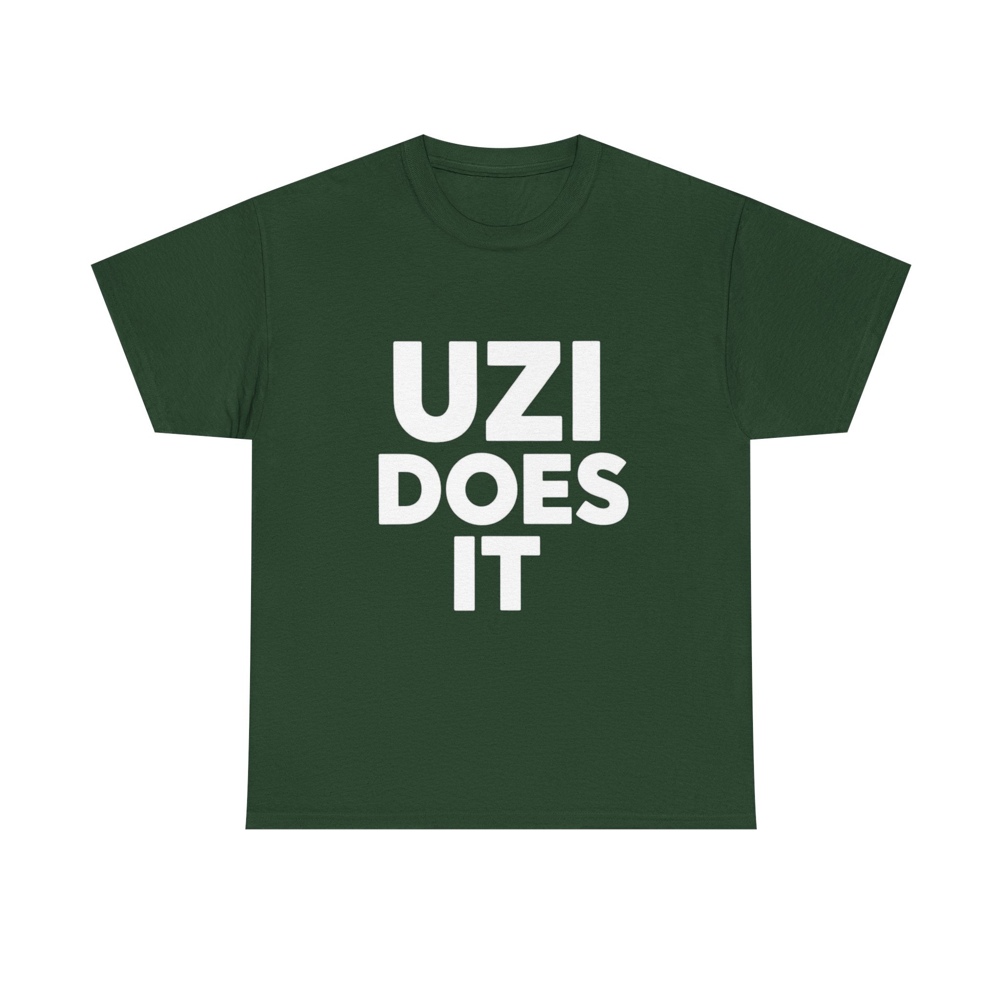 Uzi Does It, Cotton Tee