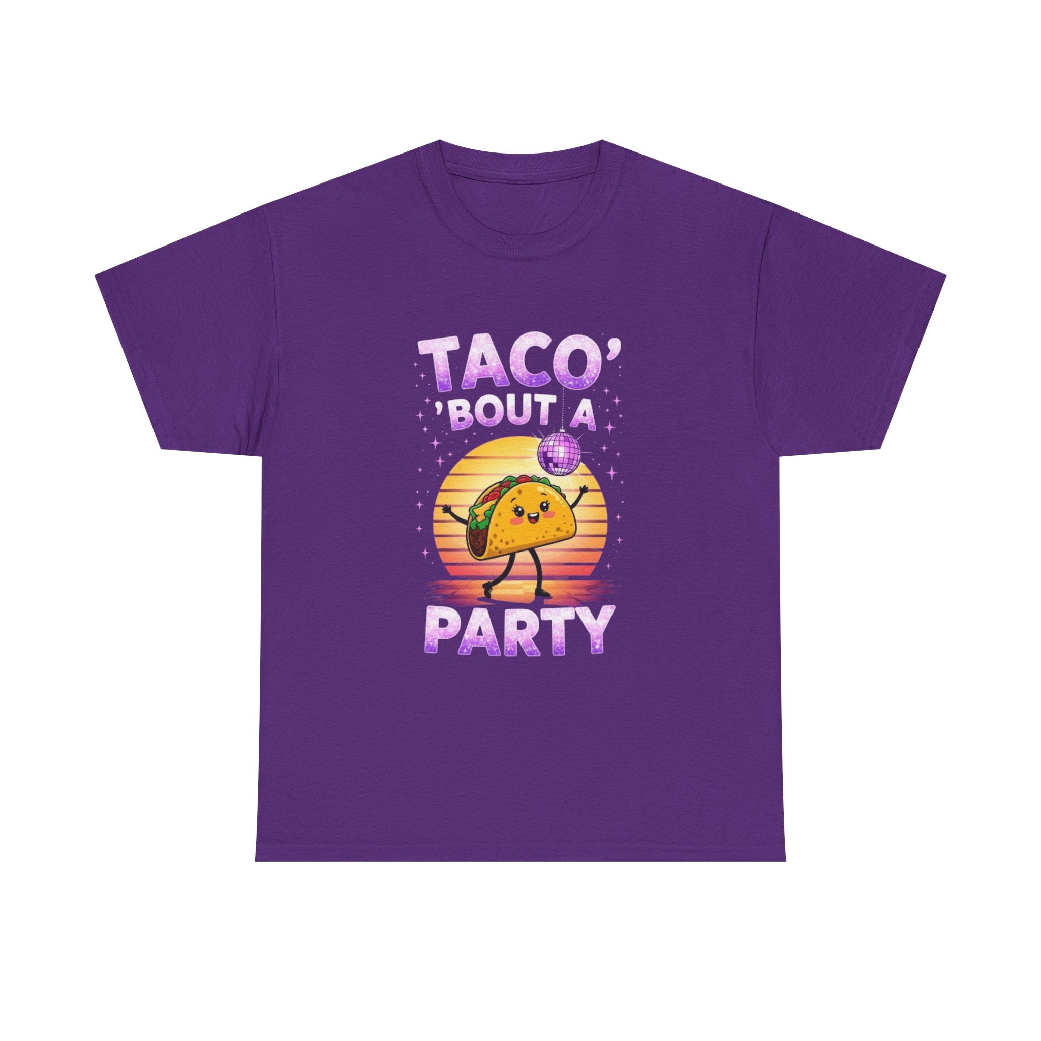 Taco Party, Unisex Cotton Tee