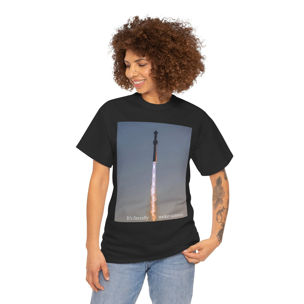 It’s Literally Rocket Science, Unisex Cotton Tee