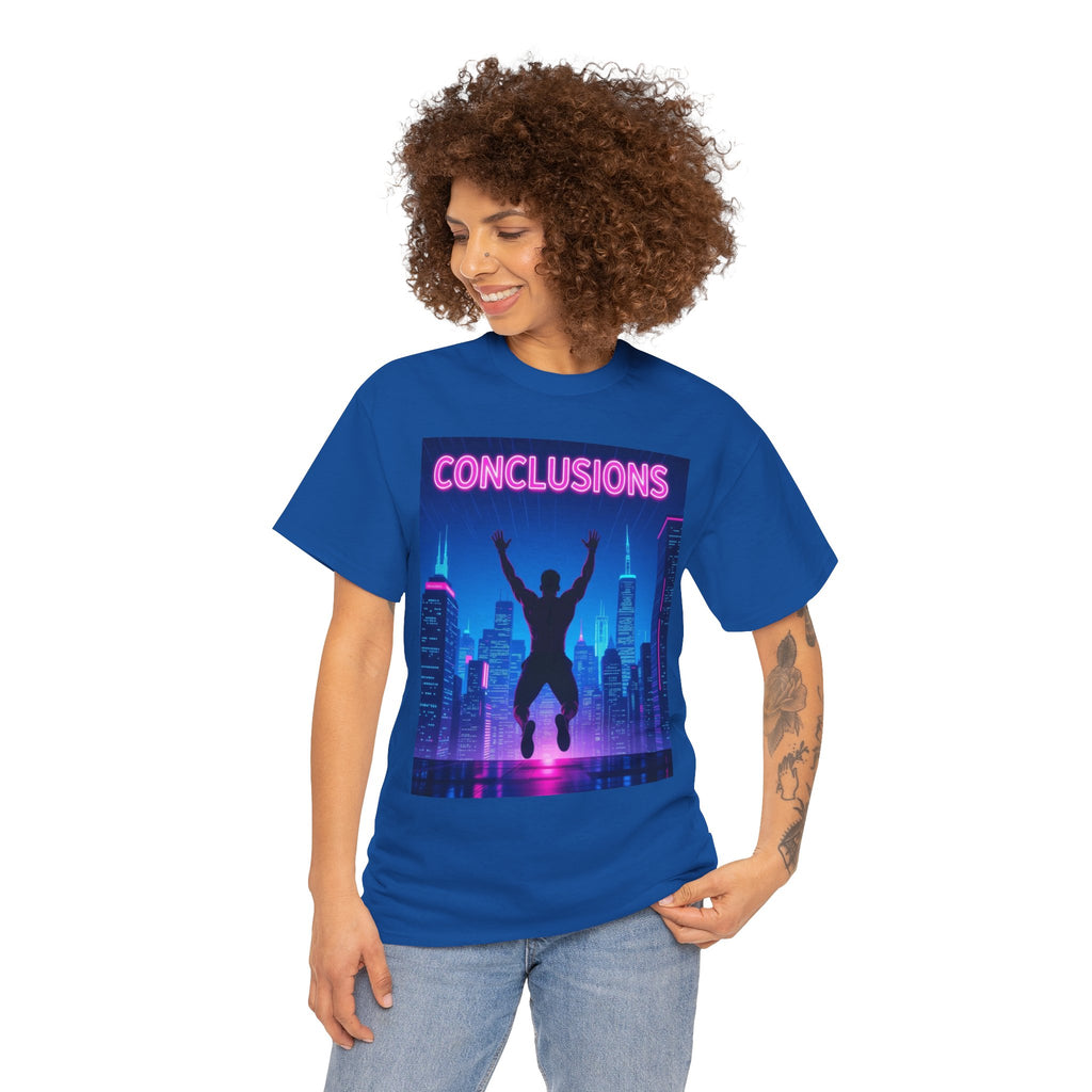 Jump to Conclusions, Unisex Cotton Tee