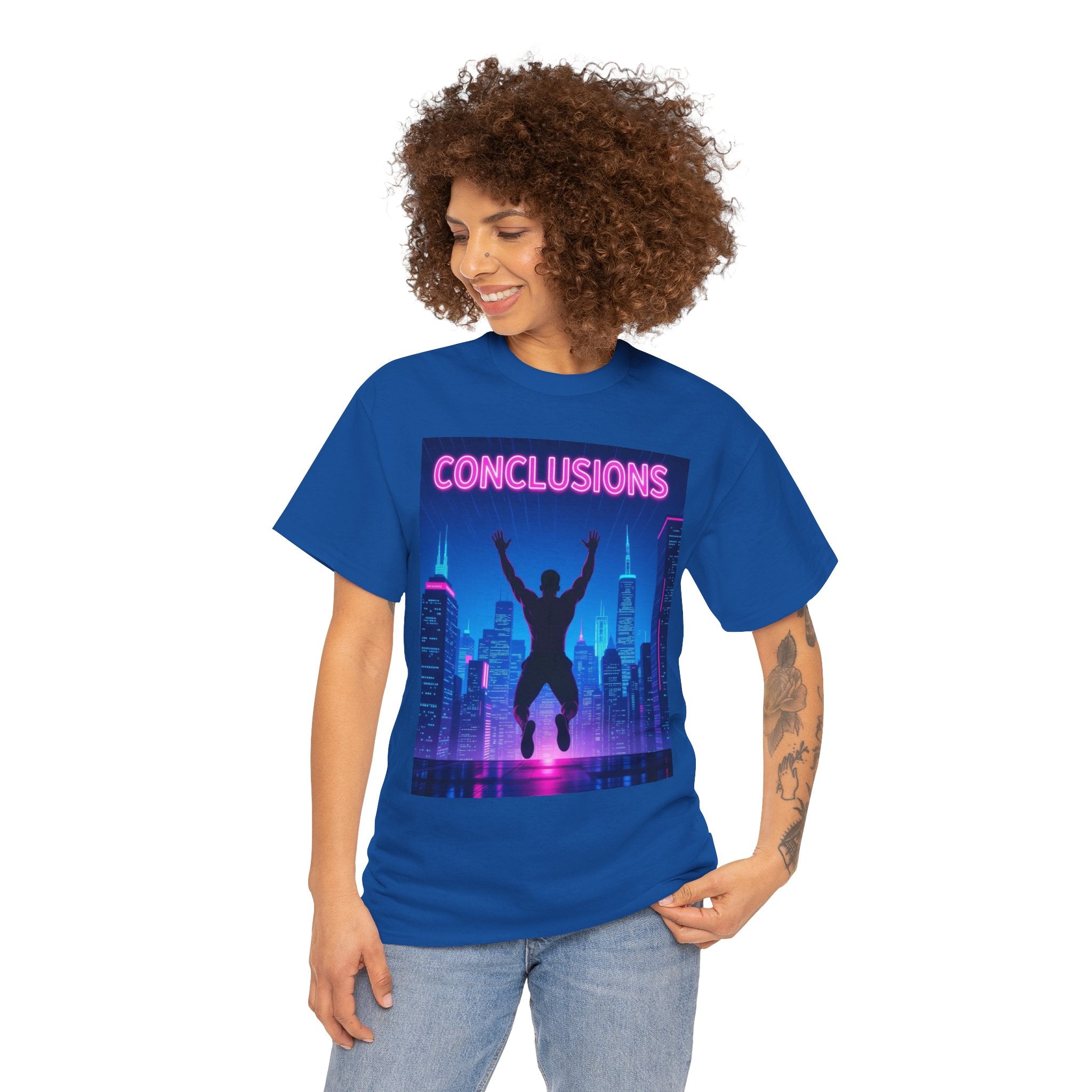 Jump to Conclusions, Unisex Cotton Tee