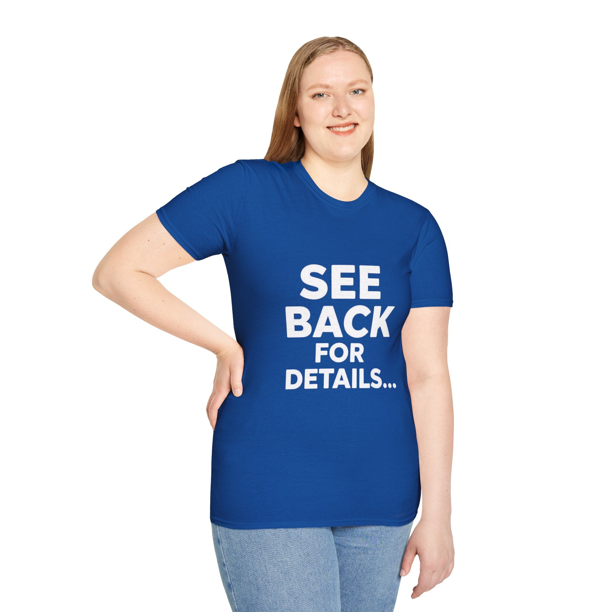 Fu*k Off - Front and Back Printed, Cotton Tee (Soft style)