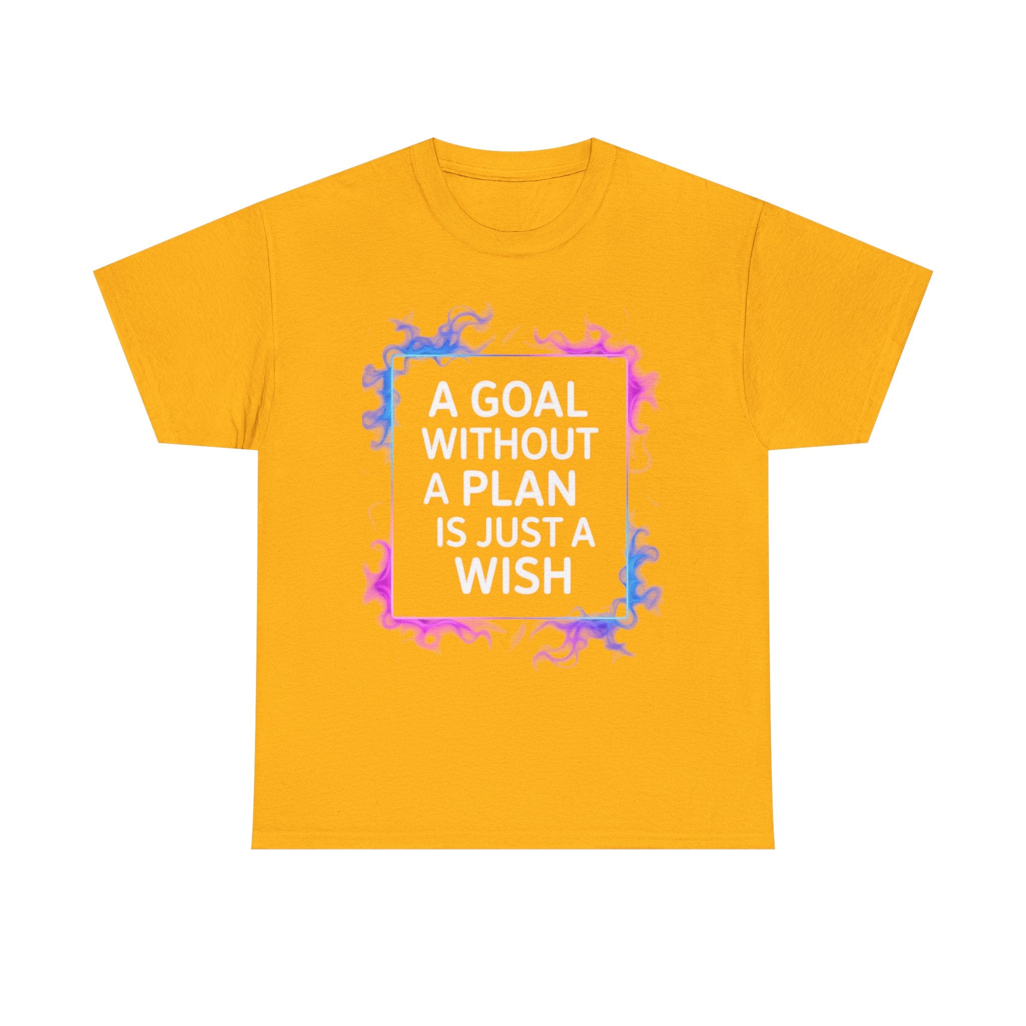 A Goal Without a Plan, Unisex Cotton Tee