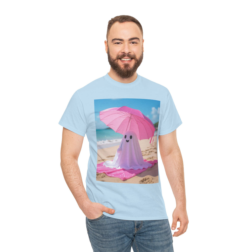 Beach Ghost, Unisex Cotton Tee