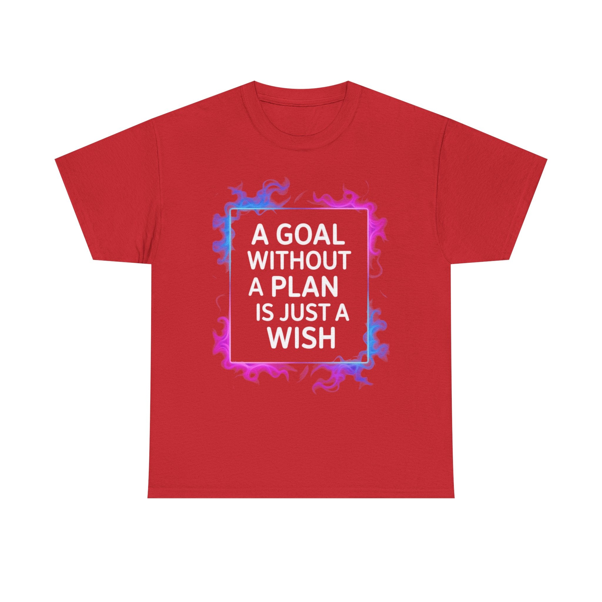 A Goal Without a Plan, Unisex Cotton Tee