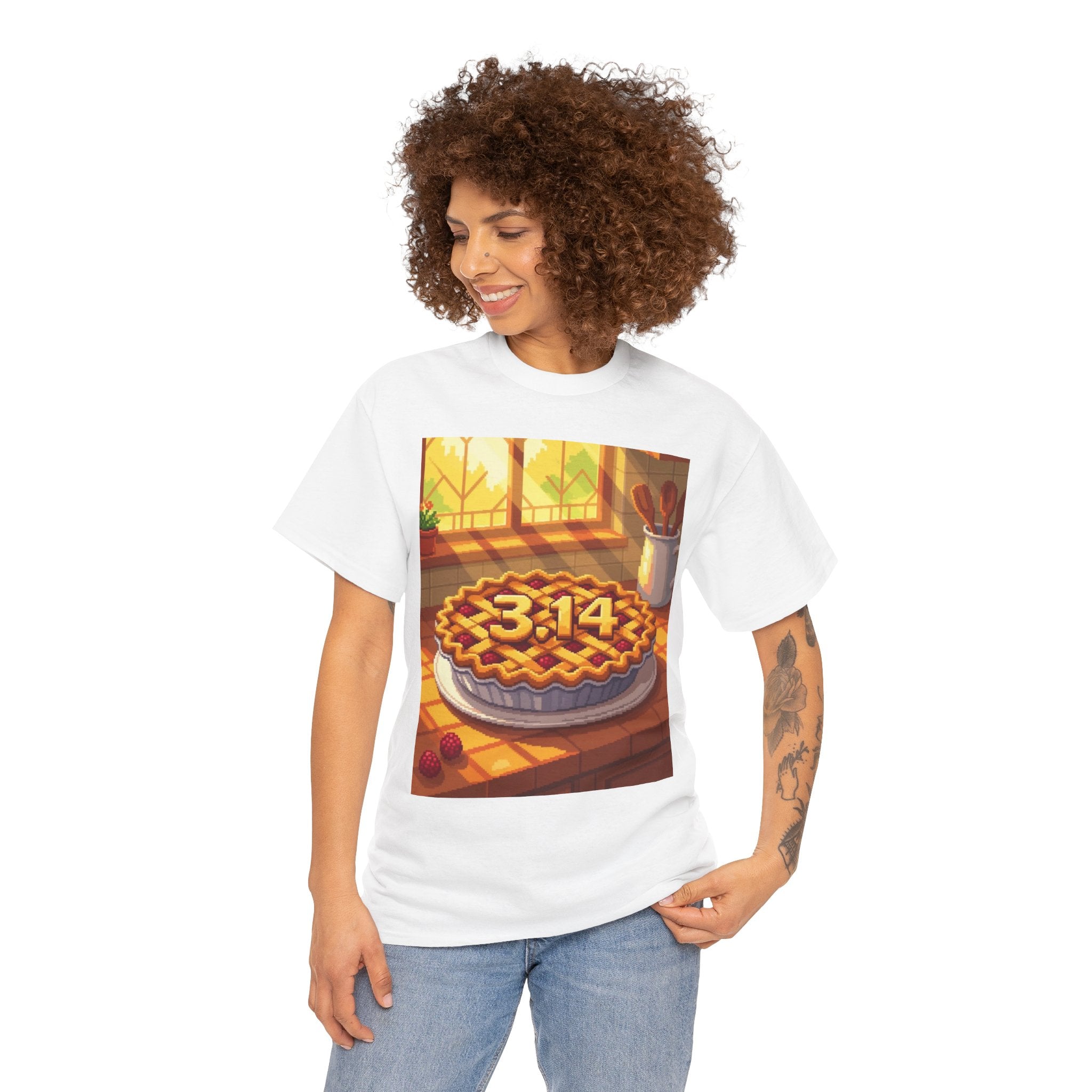 Pi Day, Unisex Heavy Cotton Tee