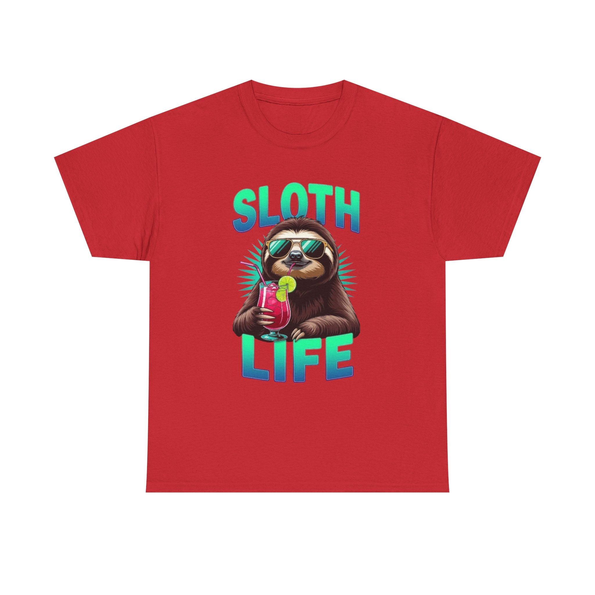 Sloth Life, Unisex  Cotton Tee