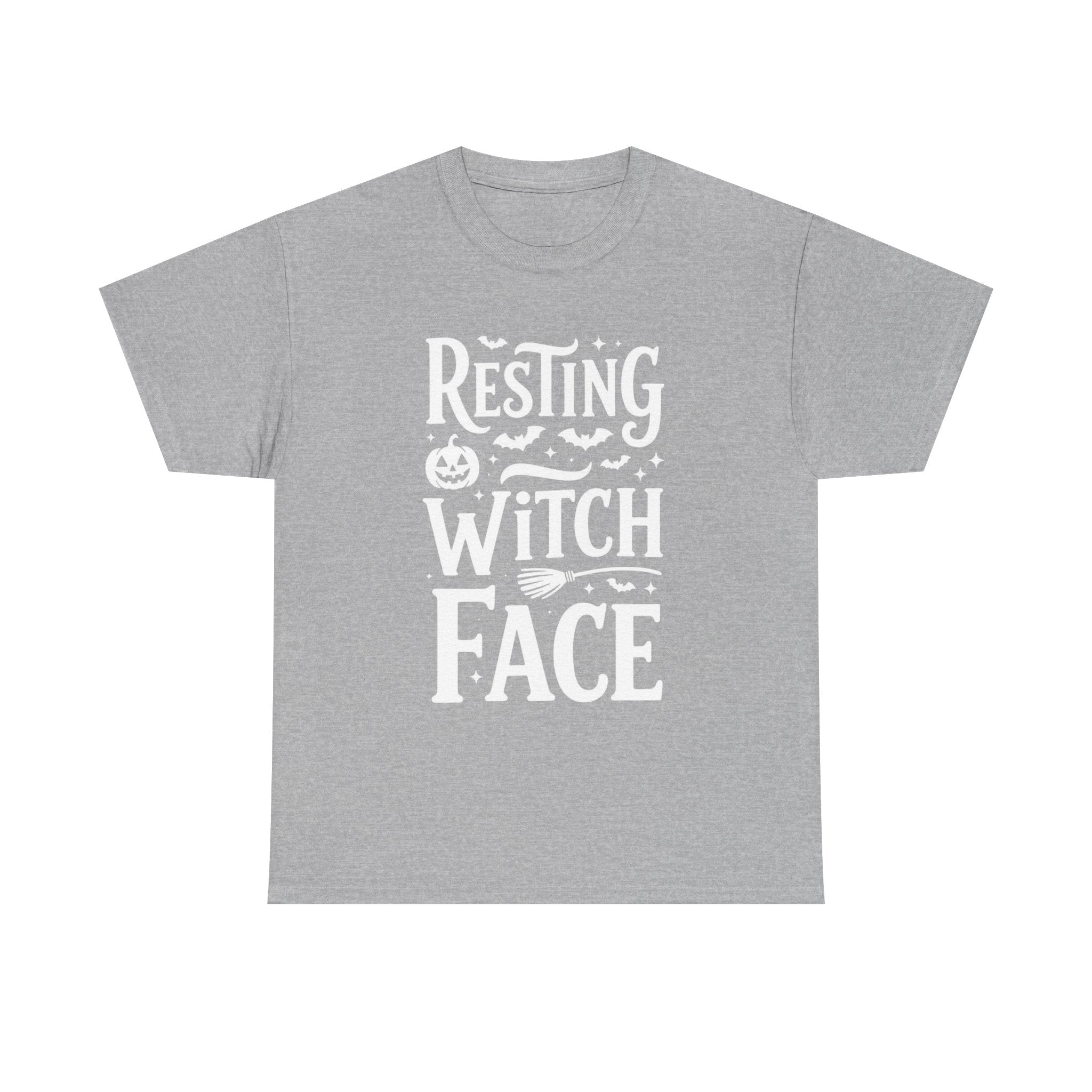 Resting Witch Face, Unisex Cotton Tee