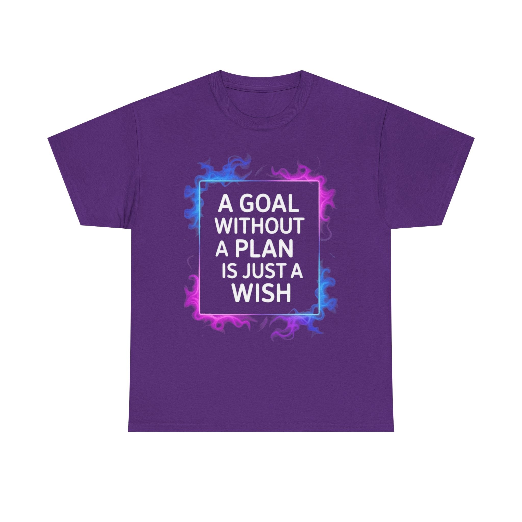 A Goal Without a Plan, Unisex Cotton Tee