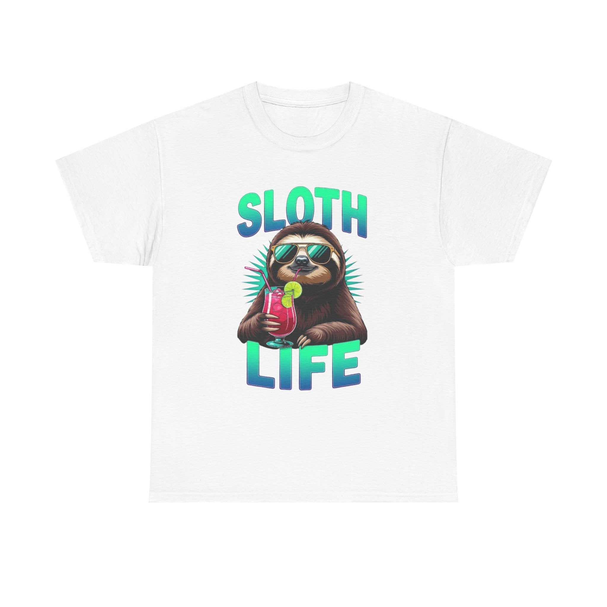 Sloth Life, Unisex  Cotton Tee