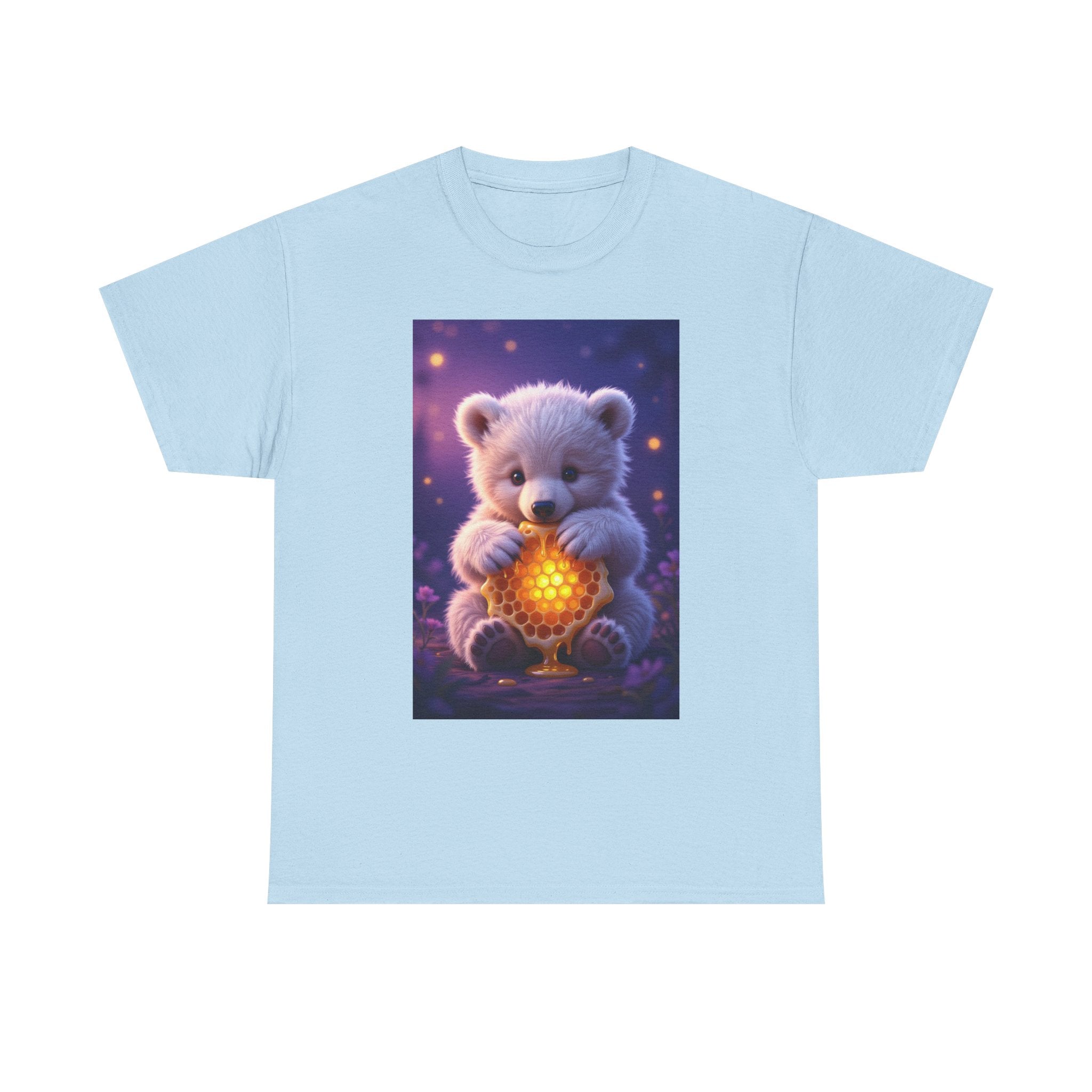 Honey Bear, Unisex Cotton Shirt