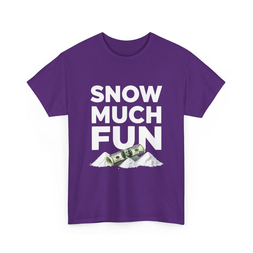 Snow Much Fun, Unisex Cotton Tee