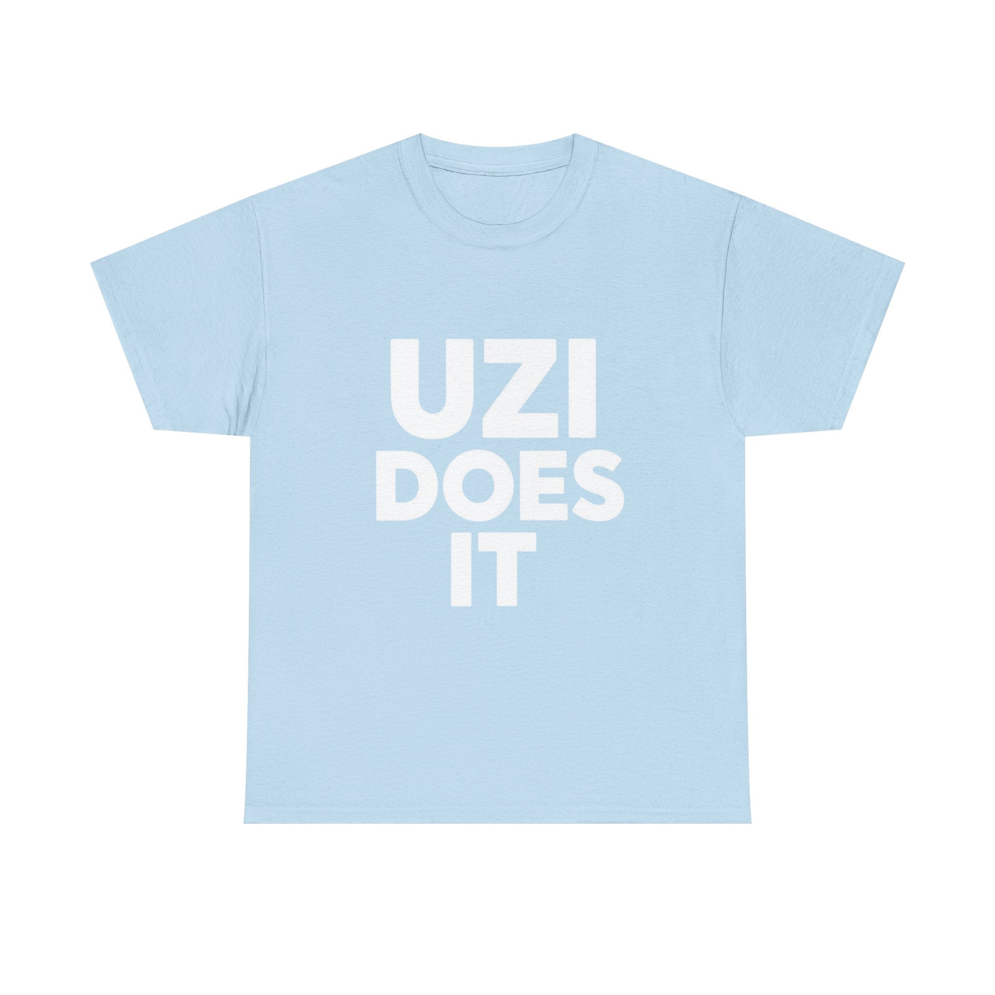 Uzi Does It, Cotton Tee