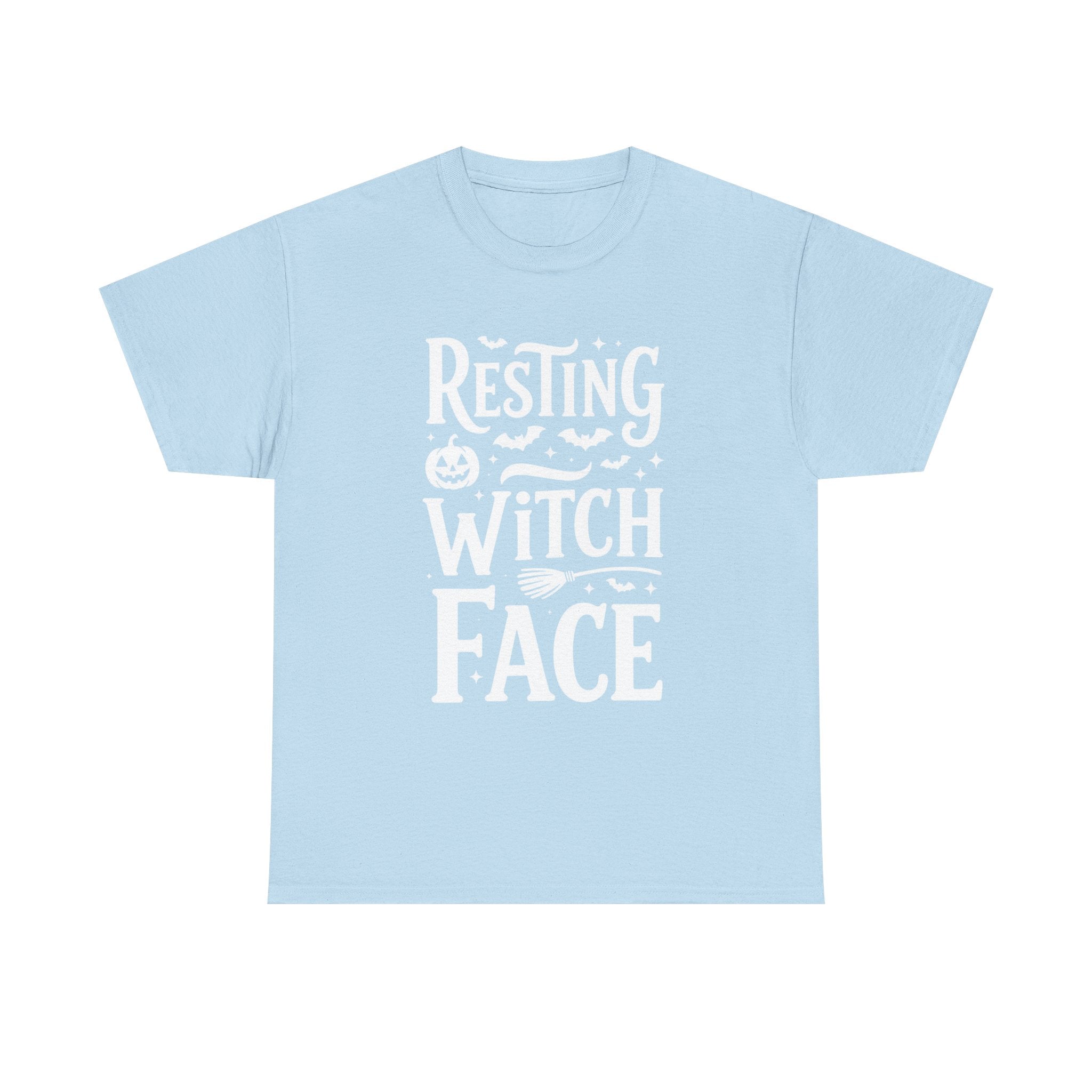 Resting Witch Face, Unisex Cotton Tee