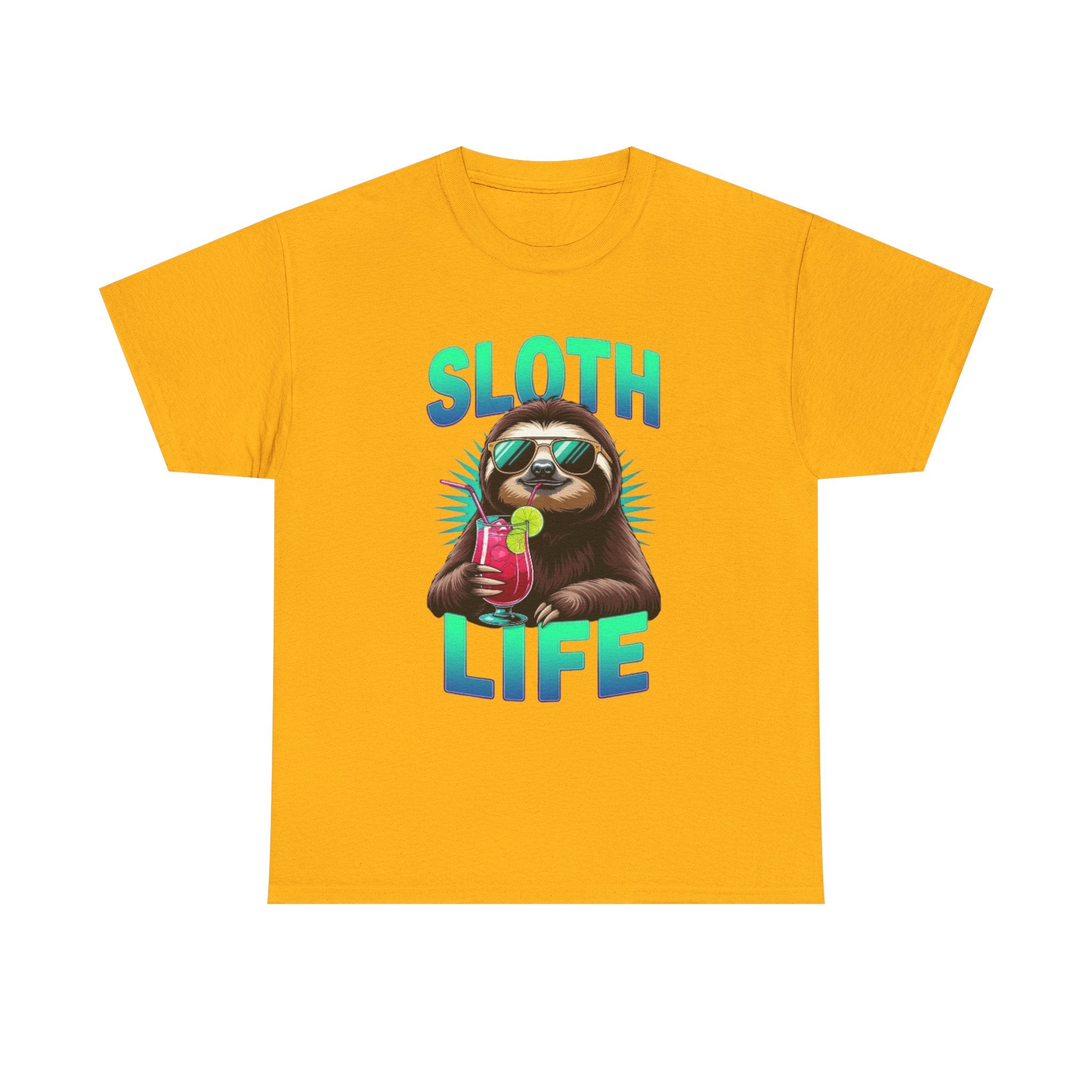 Sloth Life, Unisex  Cotton Tee