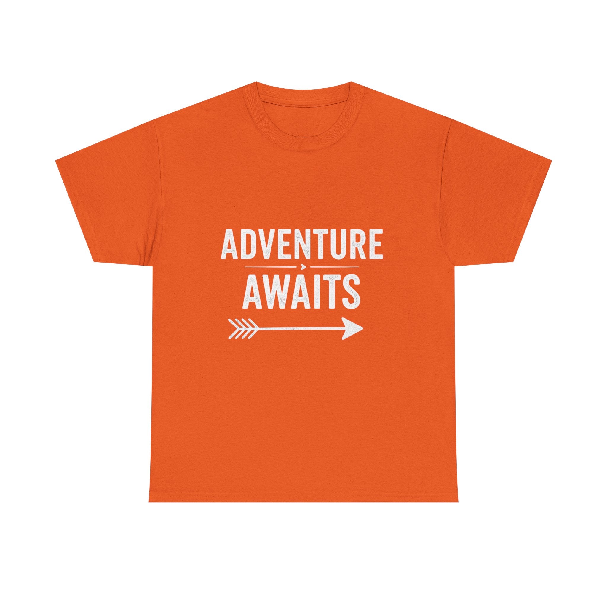Adventure Awaits, Unisex Cotton Tee