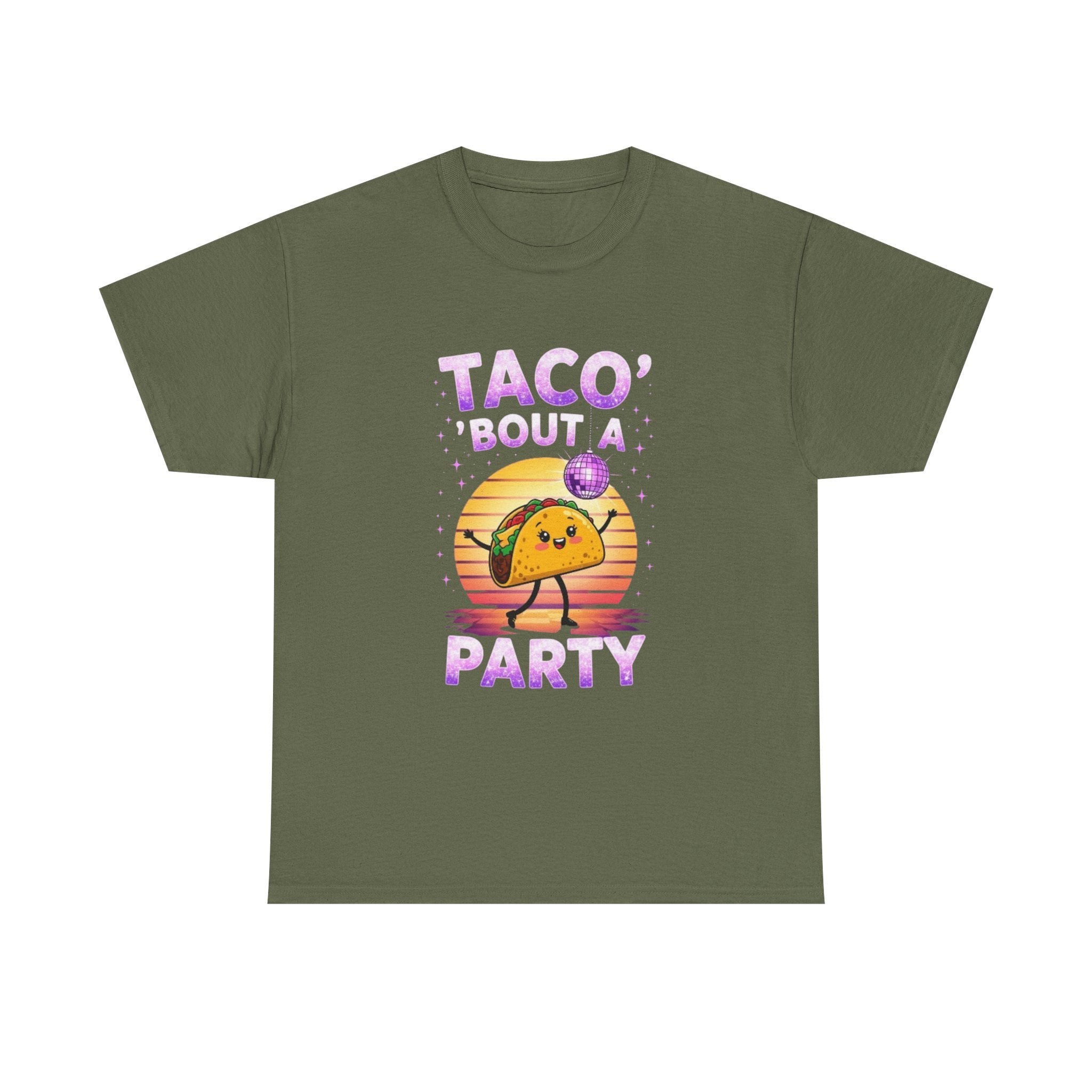 Taco Party, Unisex Cotton Tee