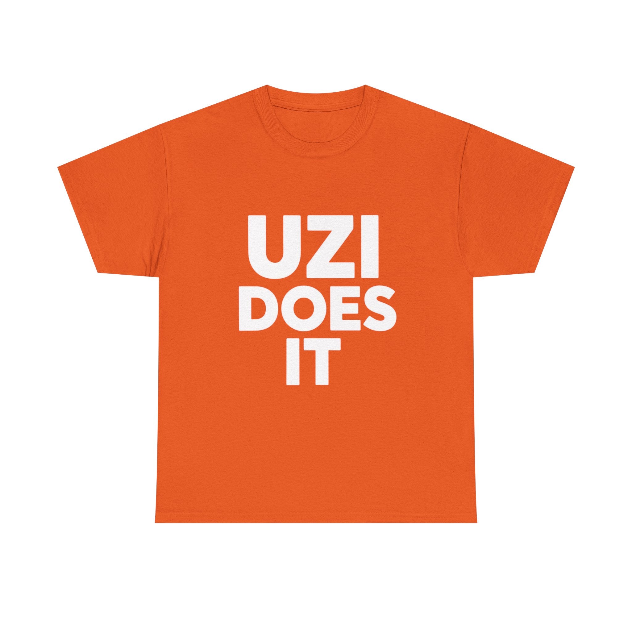 Uzi Does It, Cotton Tee