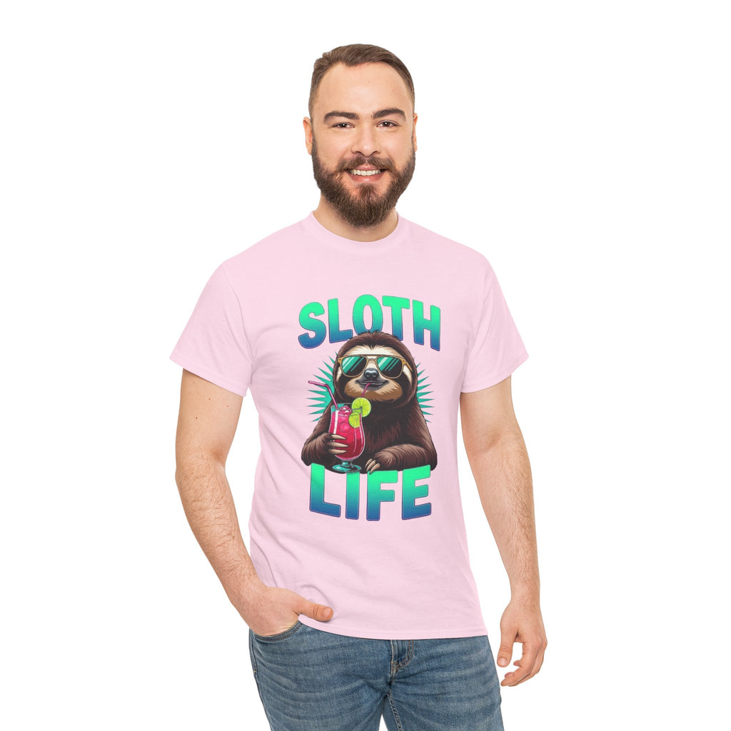 Sloth Life, Unisex  Cotton Tee